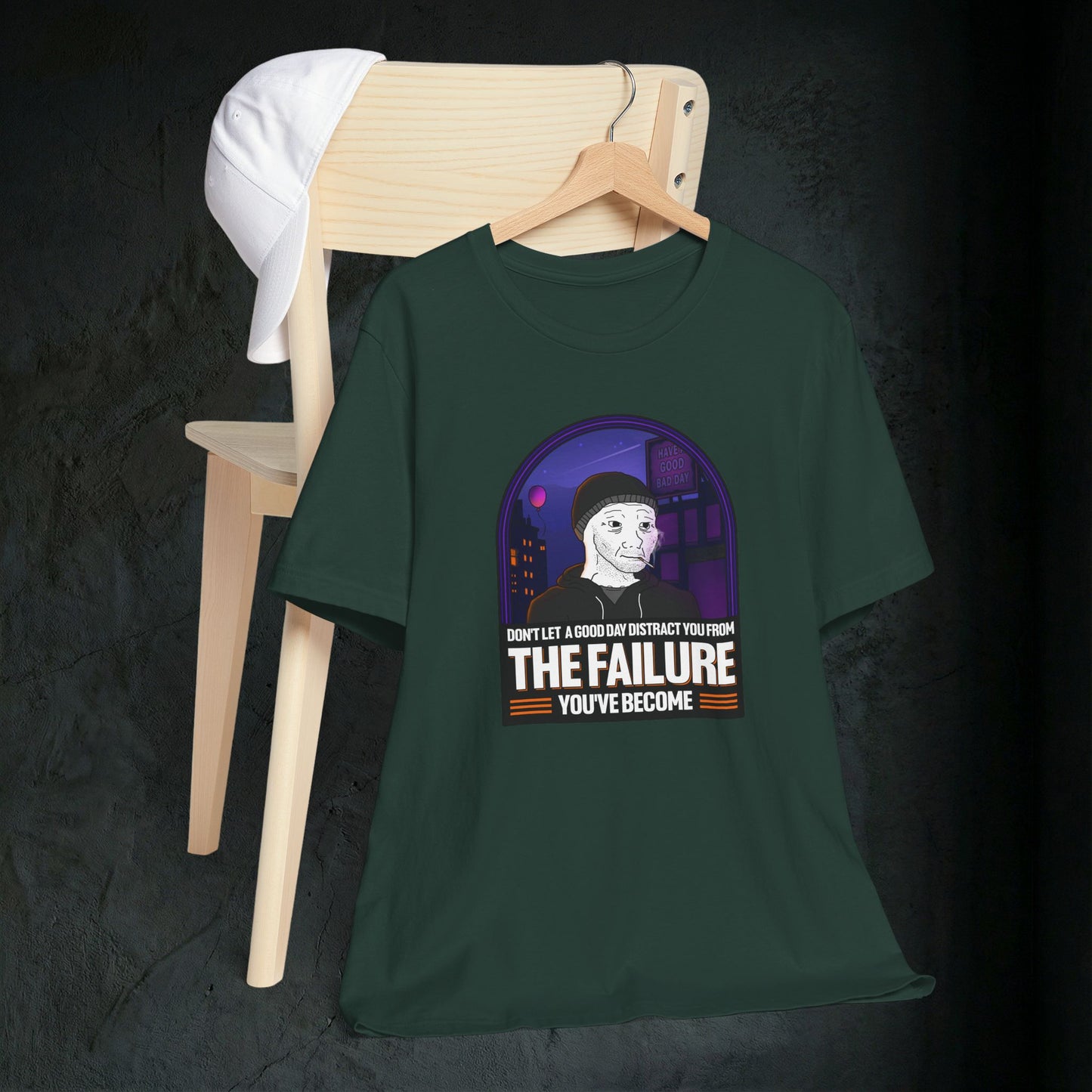 The Failure - Premium Graphic Tee (Doomer Aesthetic)
