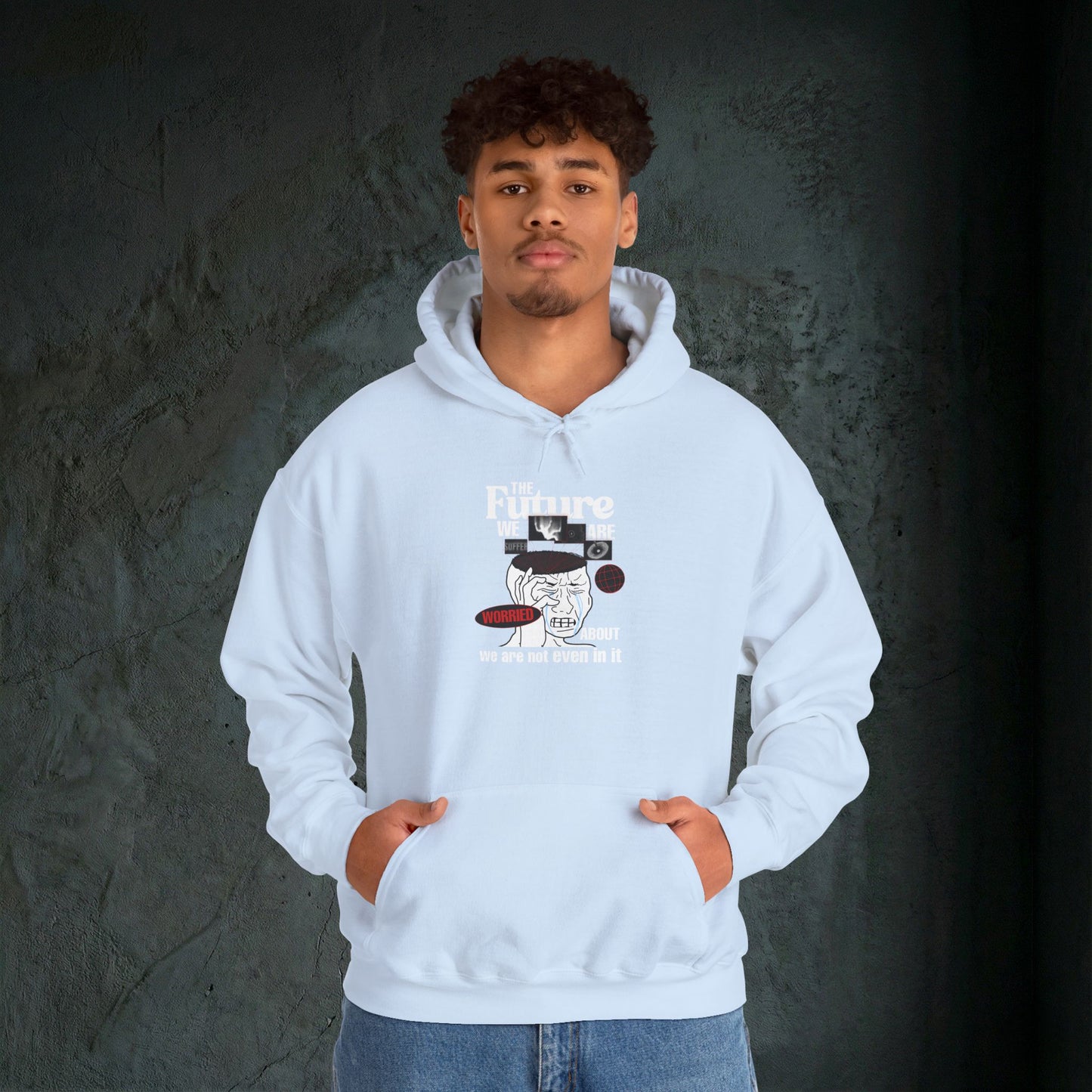 Future Anxiety Graphic Hoodie