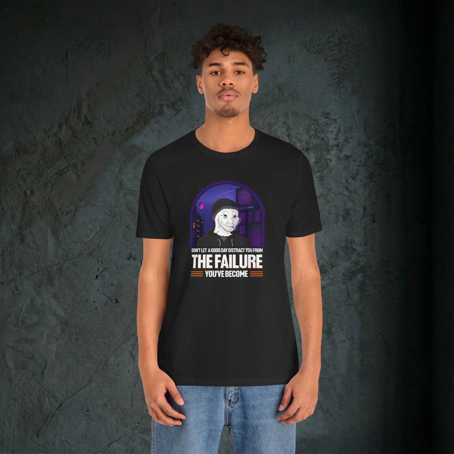 The Failure - Premium Graphic Tee (Doomer Aesthetic)