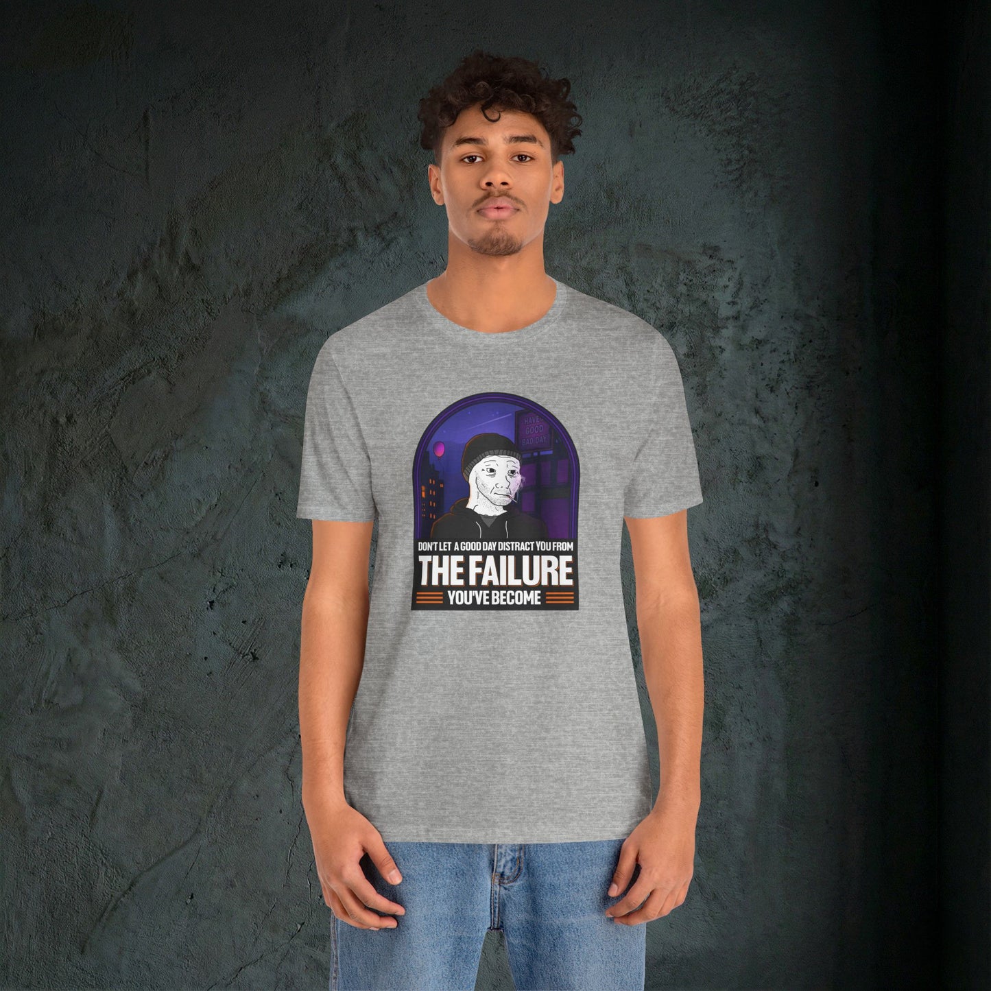 The Failure - Premium Graphic Tee (Doomer Aesthetic)