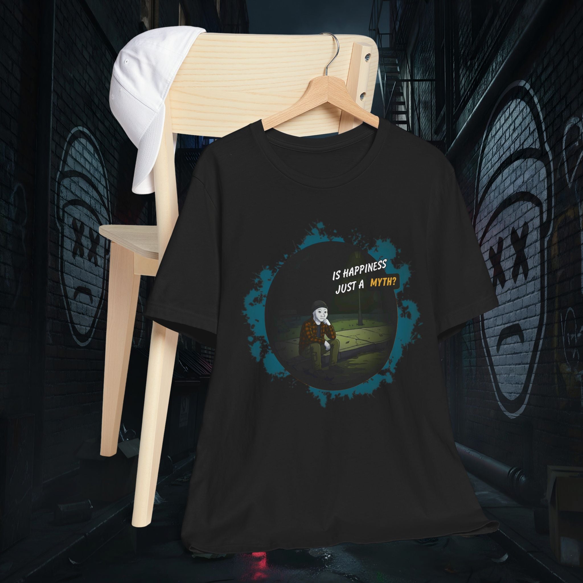 Is Happiness Just A Myth? - Premium Graphic Tee