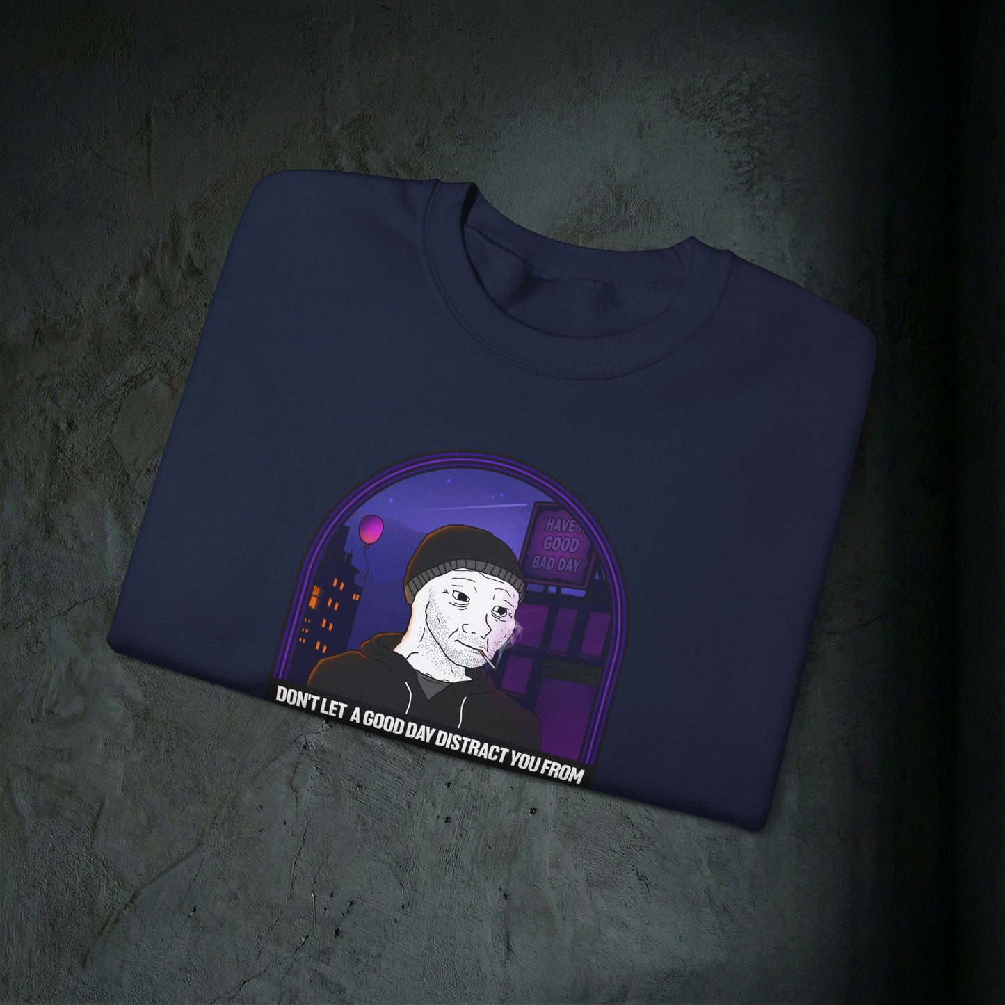 The Failure - Graphic Sweatshirt (Doomer Aesthetic)