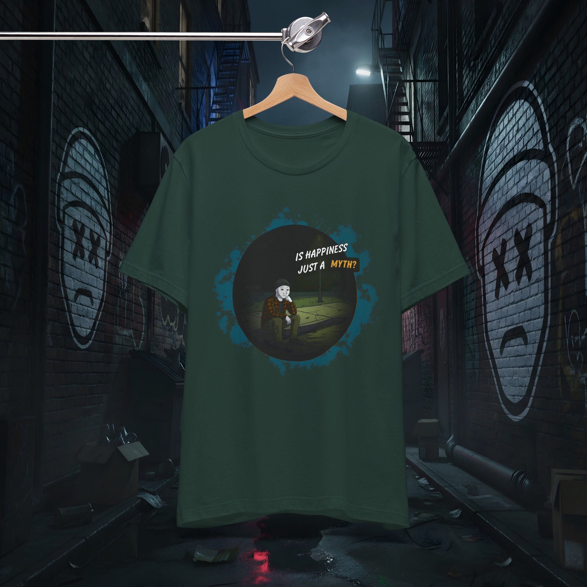 Is Happiness Just A Myth? - Premium Graphic Tee