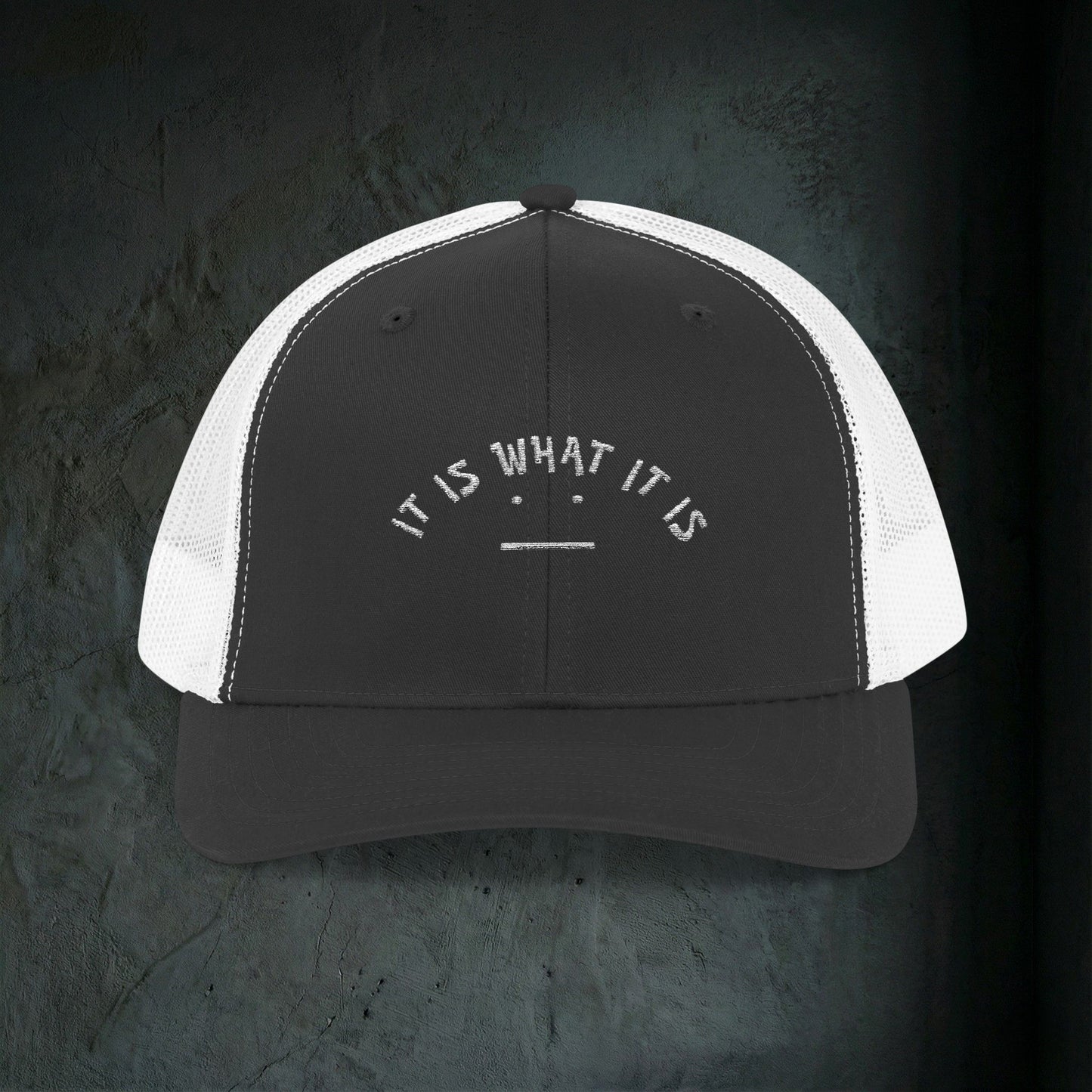 'It Is What It Is' Snapback Trucker Cap