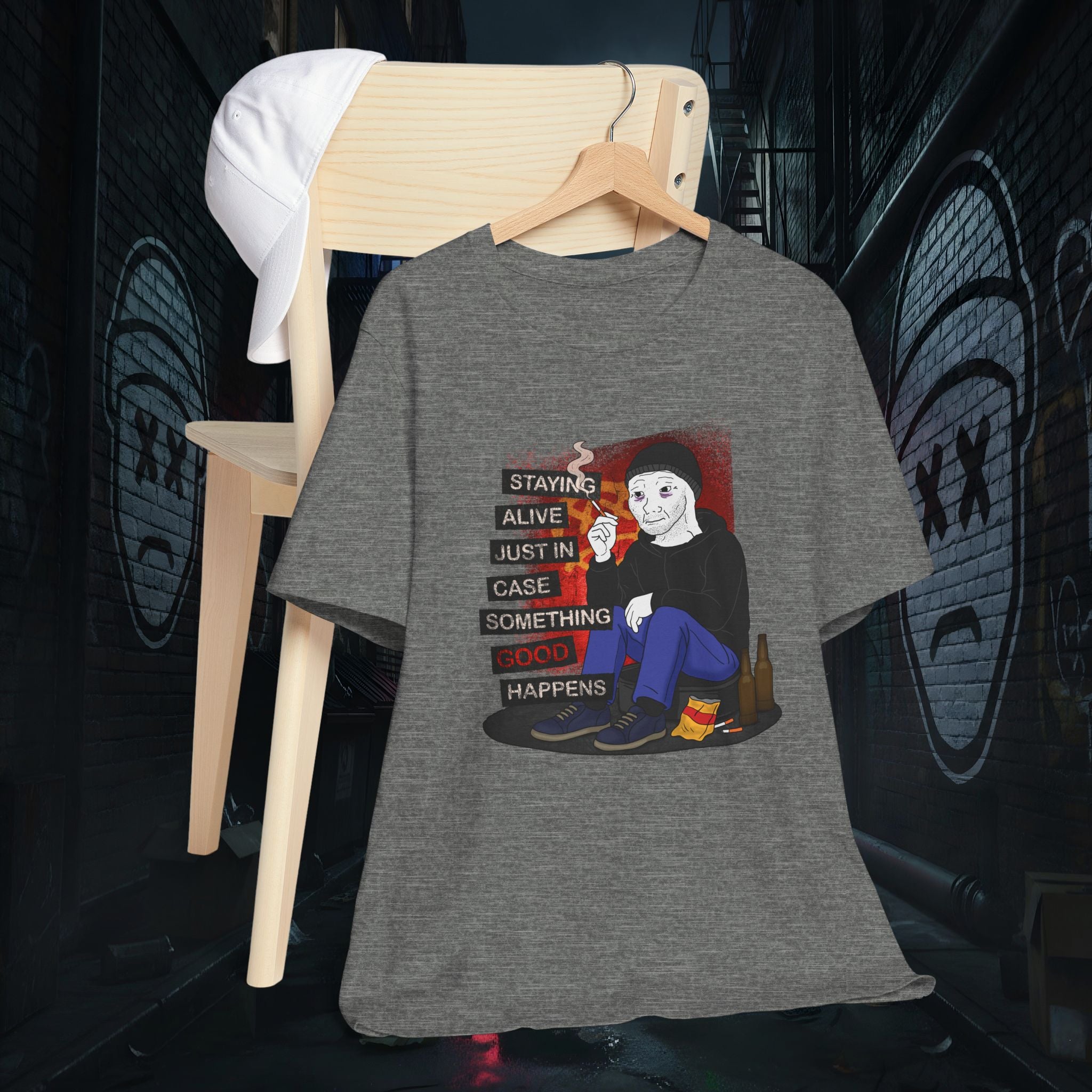 The Survival Instinct Premium Graphic Tee