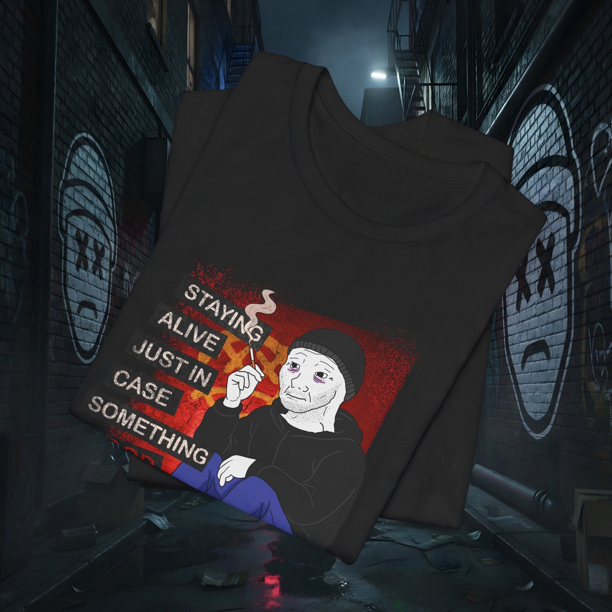 The Survival Instinct Premium Graphic Tee