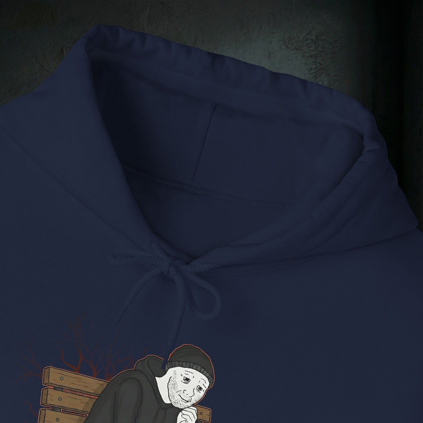 Sit Back And Accept The Defeat - Premium Graphic Hoodie