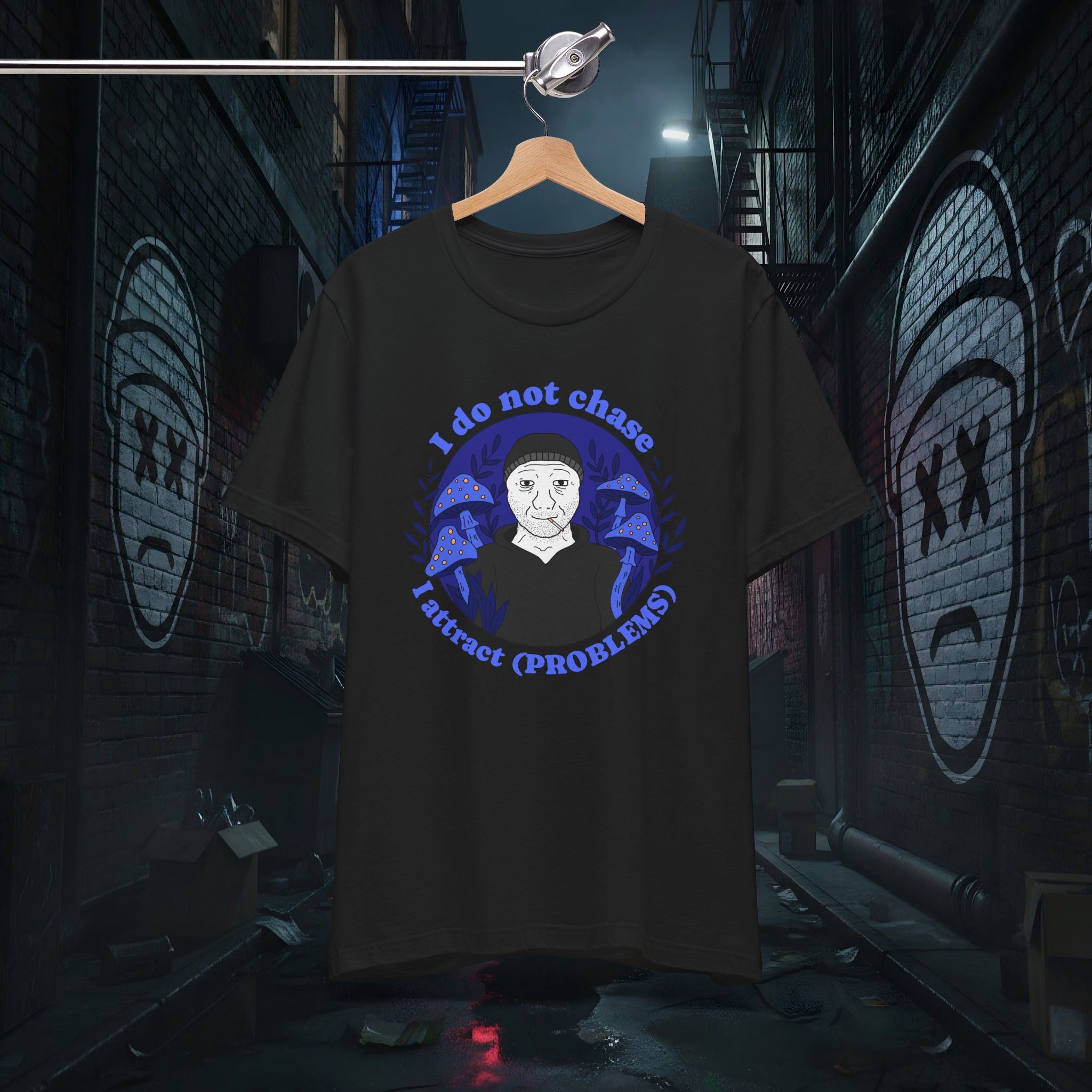 The Problem Magnet - Premium Graphic Tee (Doomer Aesthetic)