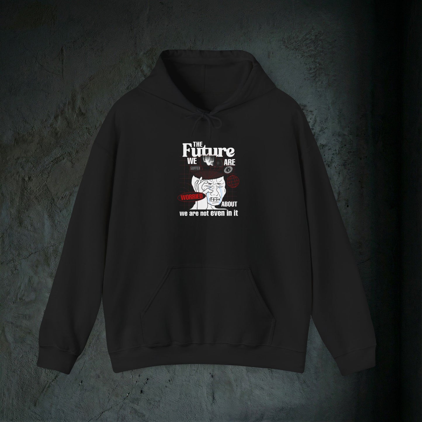 Future Anxiety Graphic Hoodie