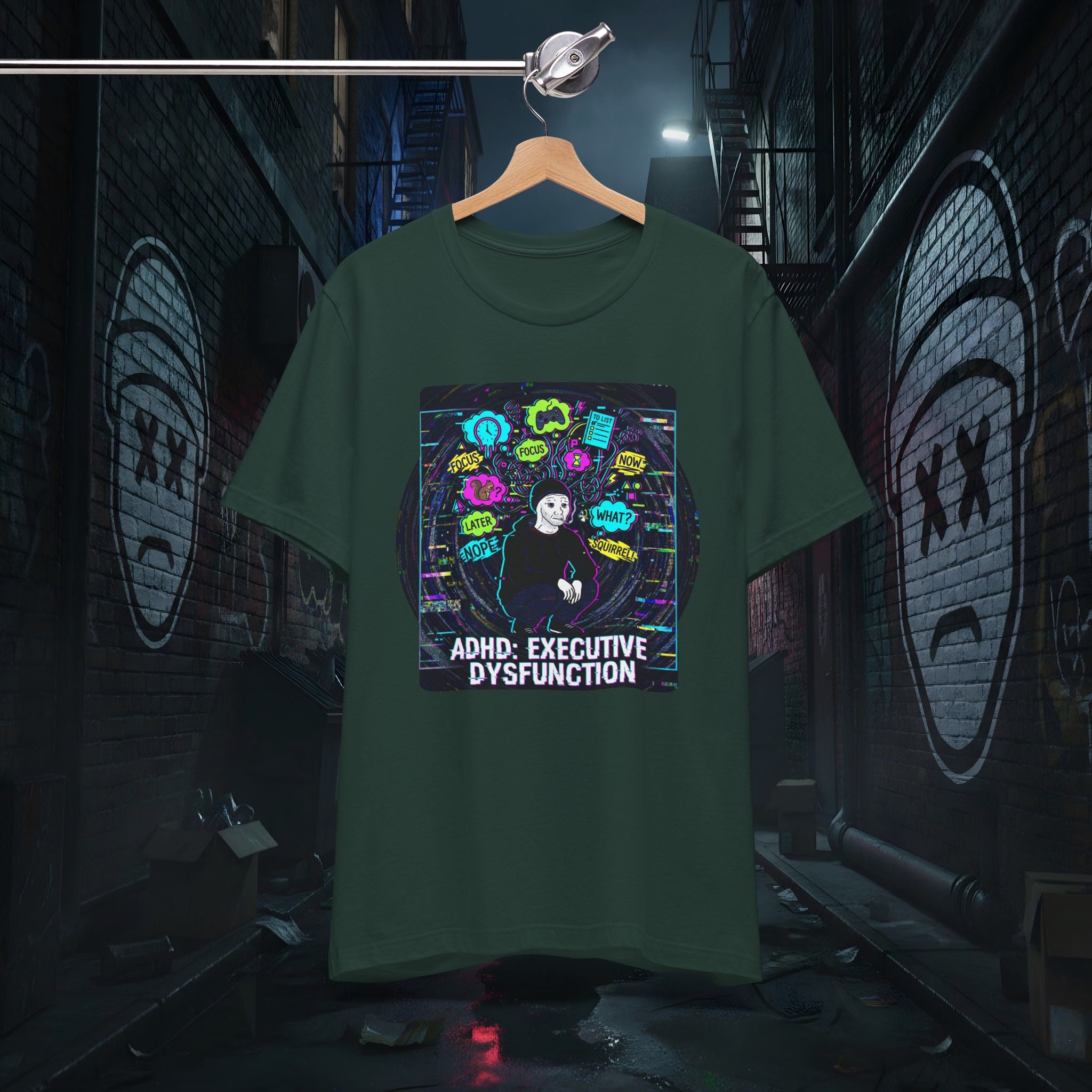 ADHD Executive Dysfunction - Premium Graphic Tee