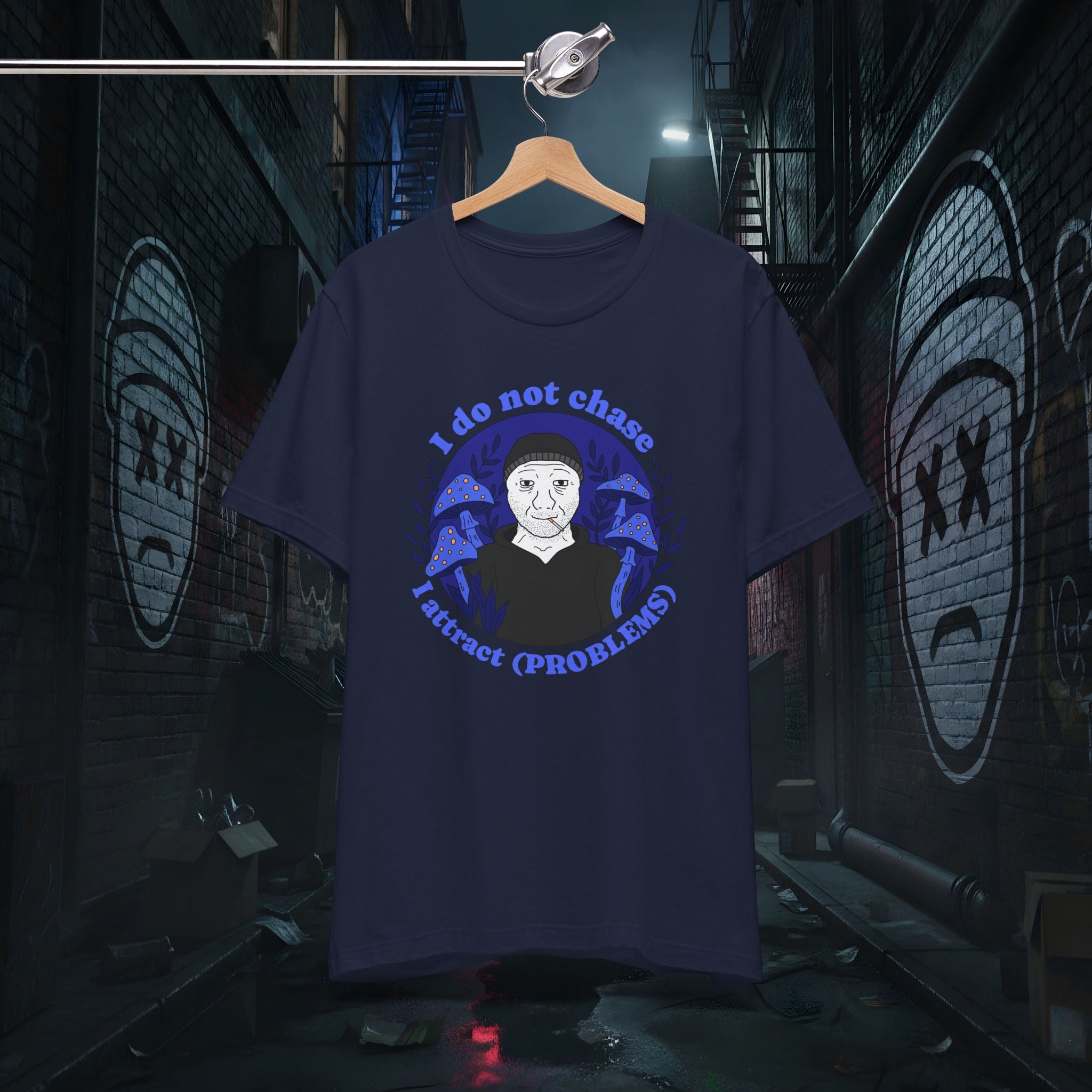 The Problem Magnet - Premium Graphic Tee (Doomer Aesthetic)