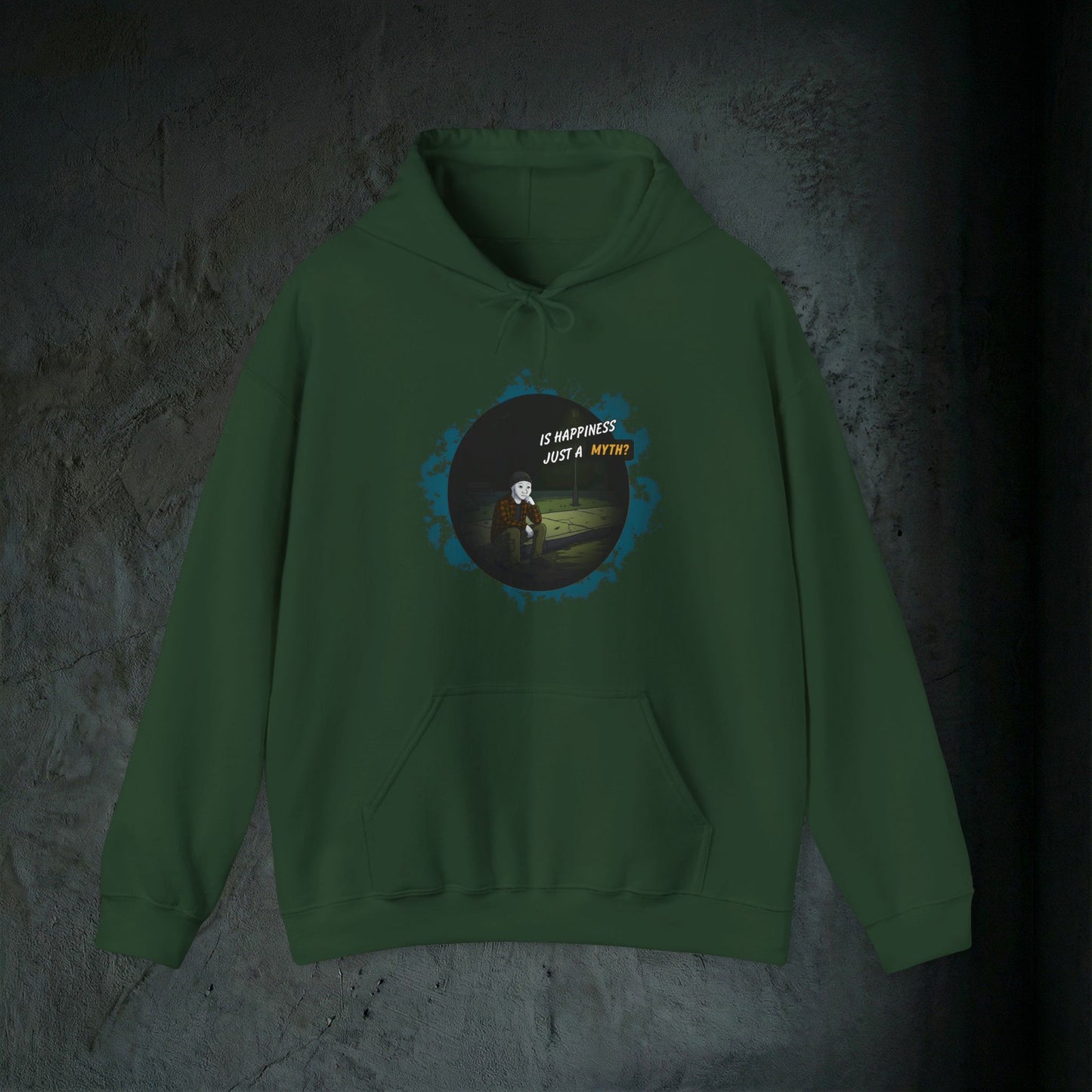 Is Happiness Just A Myth? - Premium Graphic Hoodie