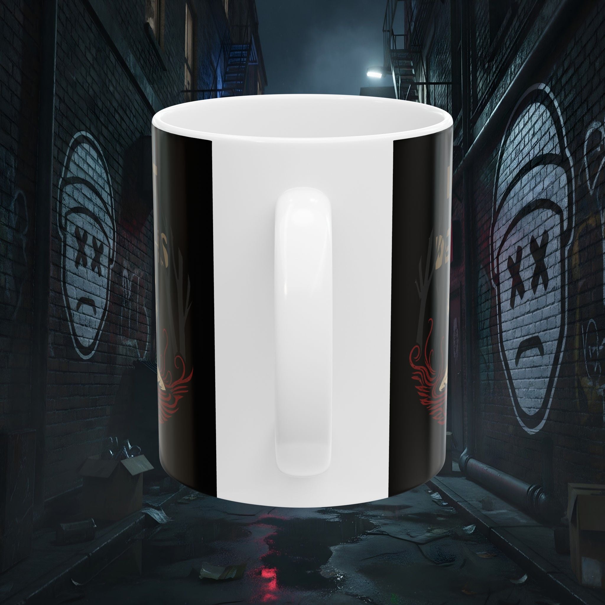 Lost Depths Dark Ceramic Mug