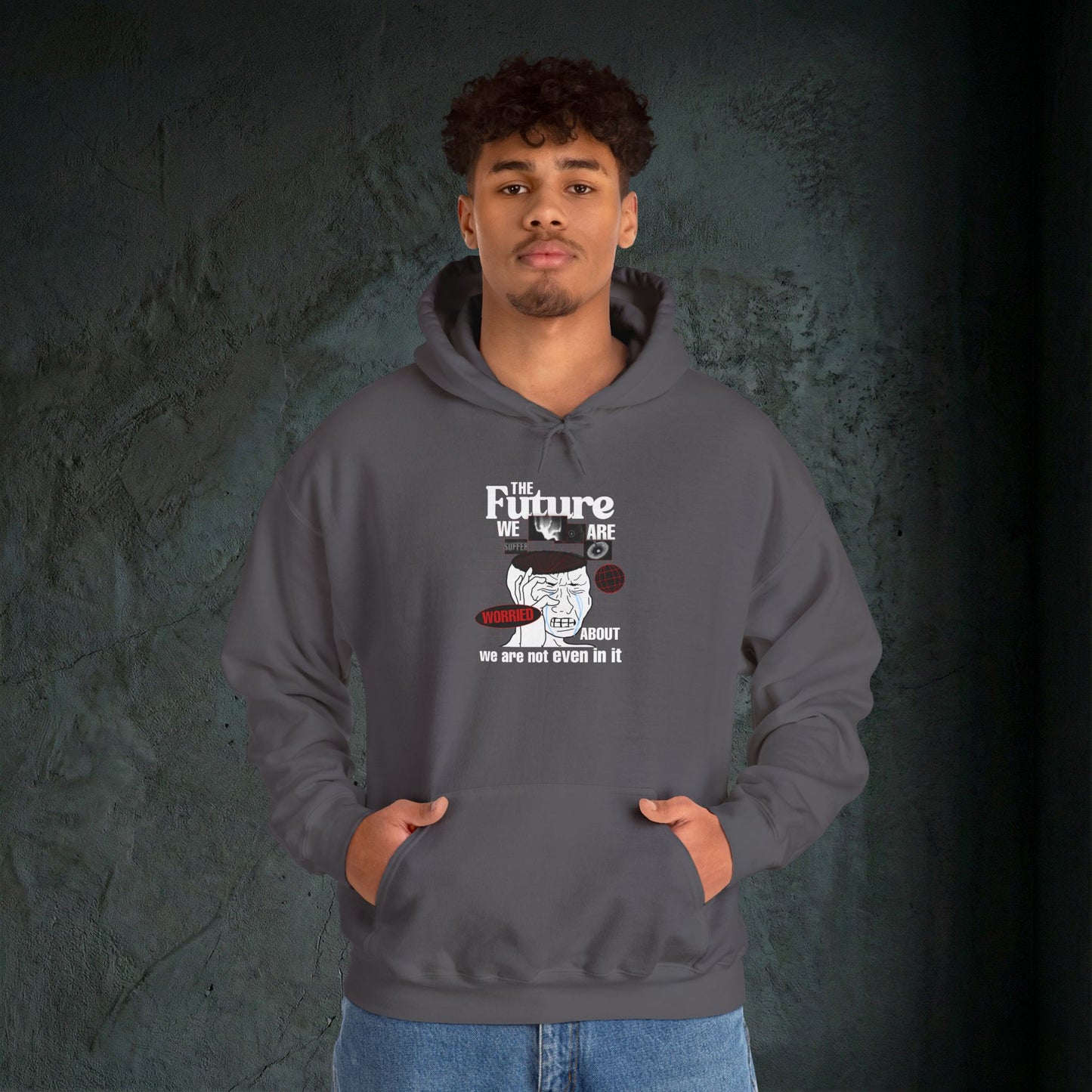 Future Anxiety Graphic Hoodie