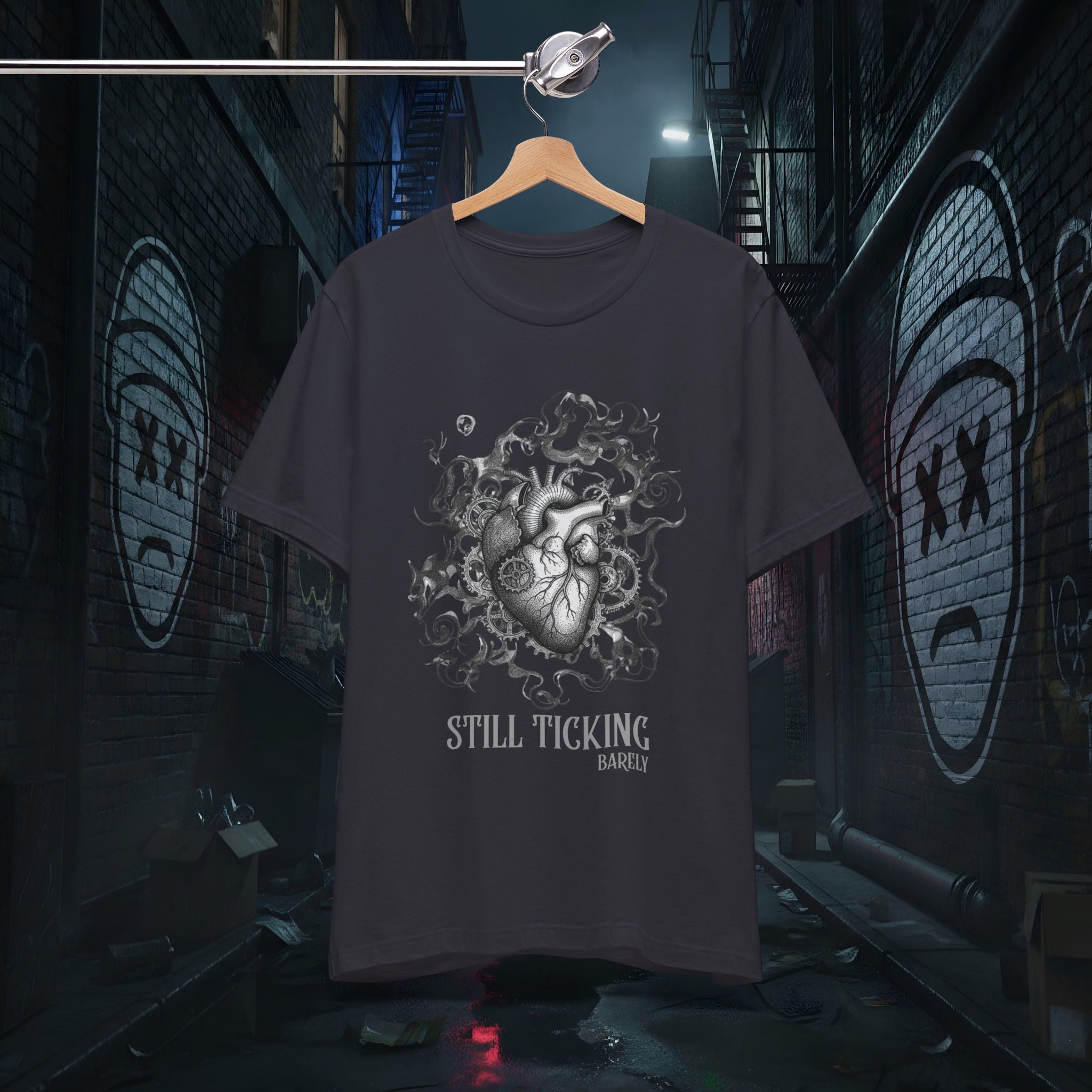 Still Ticking Barely - Dark Graphic Tee