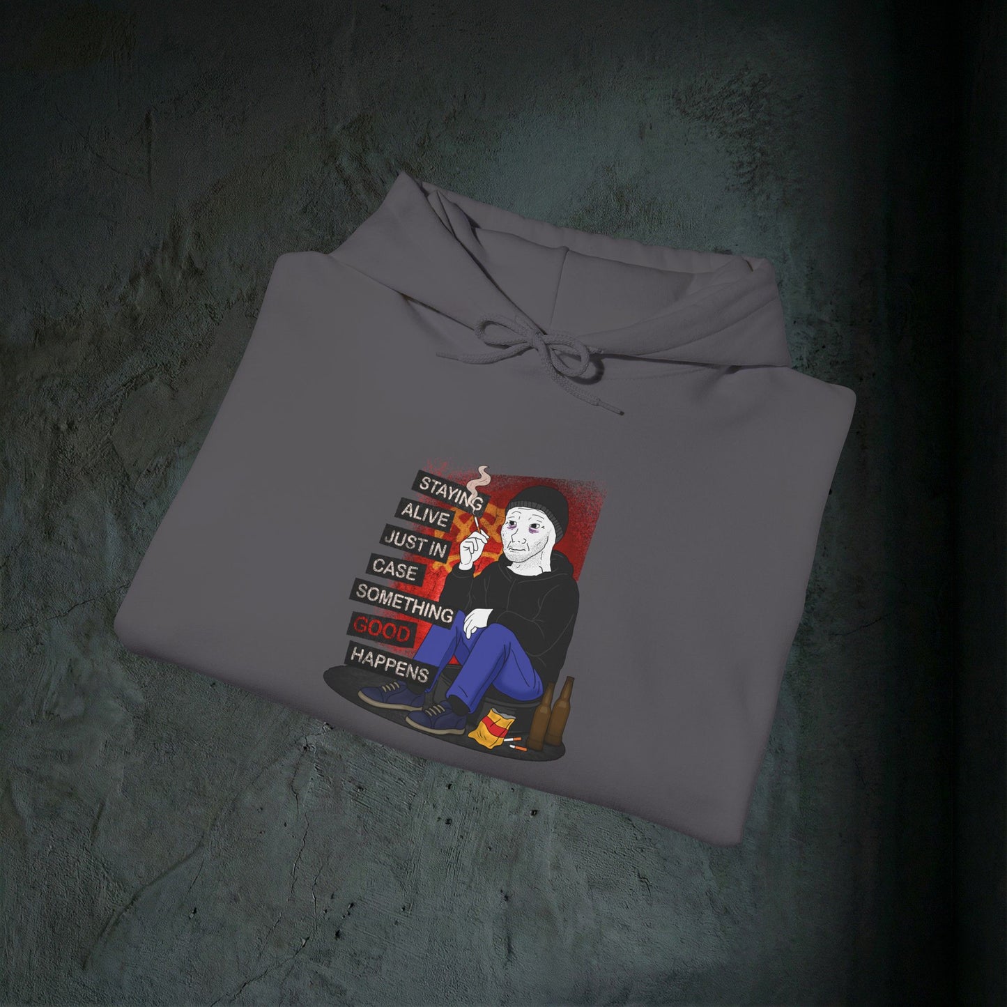 The Survival Instinct Premium Graphic Hoodie