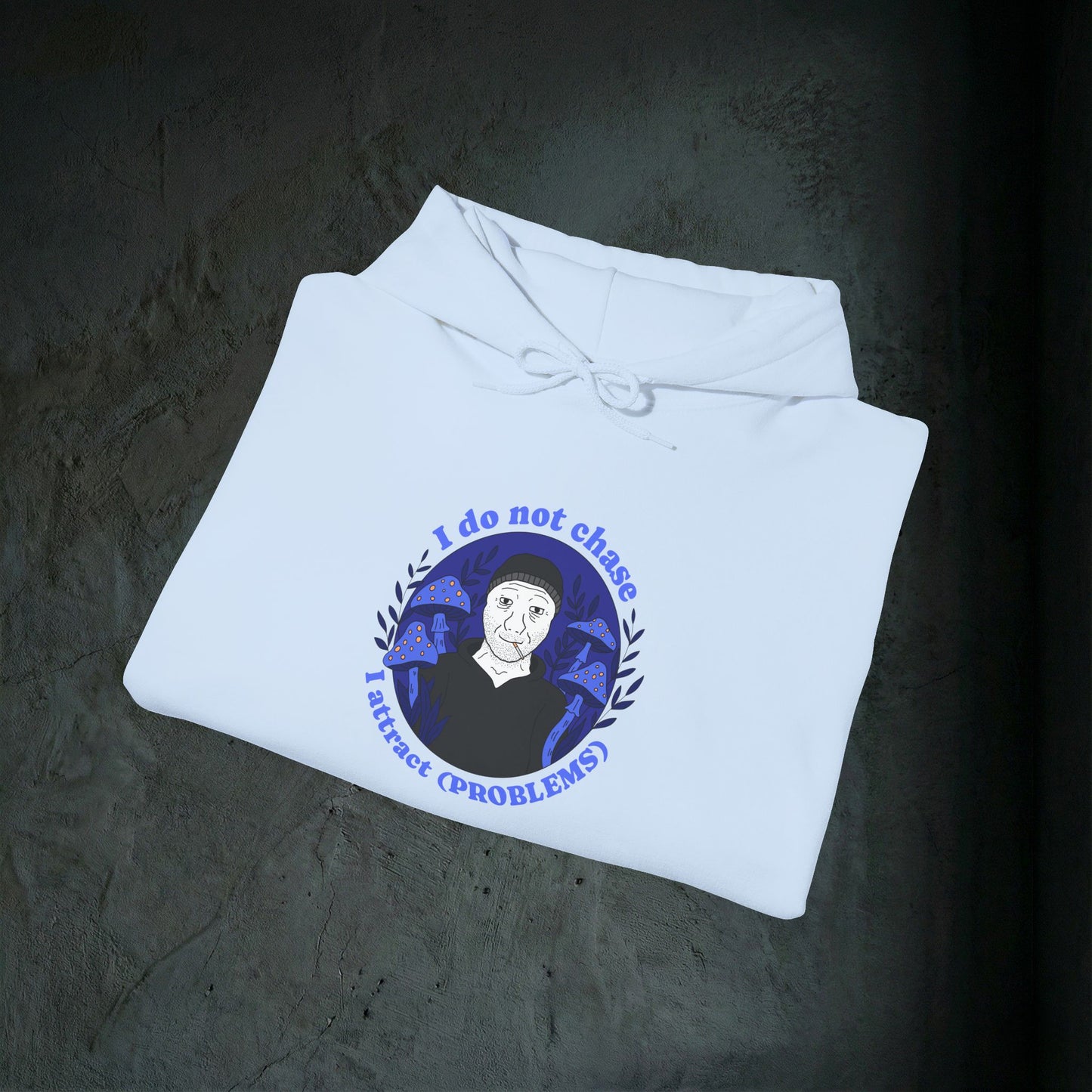 The Problem Magnet - Premium Graphic Hoodie (Doomer Aesthetic)