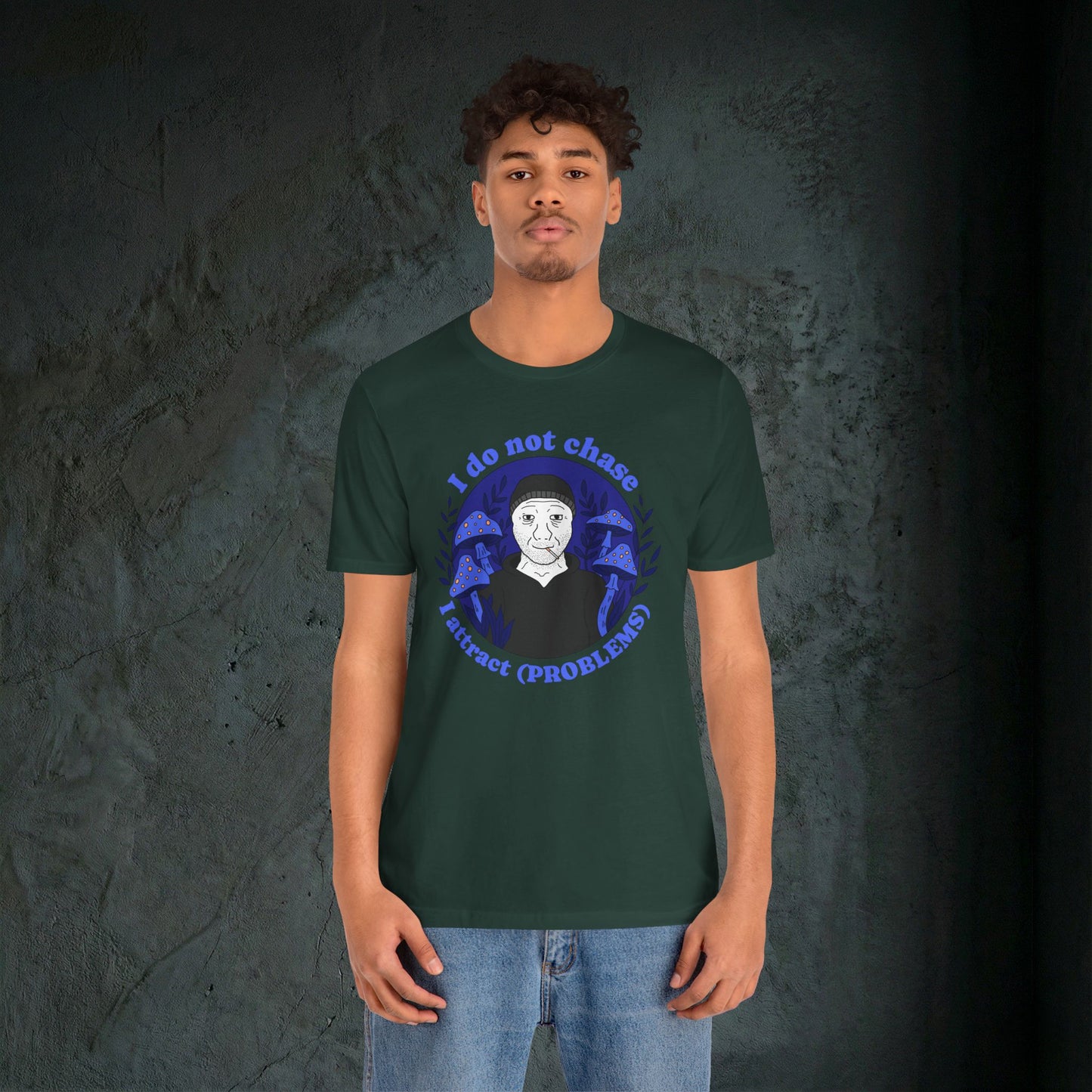 The Problem Magnet - Premium Graphic Tee (Doomer Aesthetic)