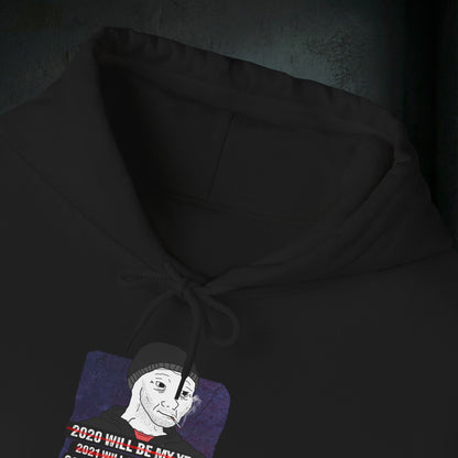2026 Will Be My Year - Premium Graphic Hoodie (Doomer Aesthetic)