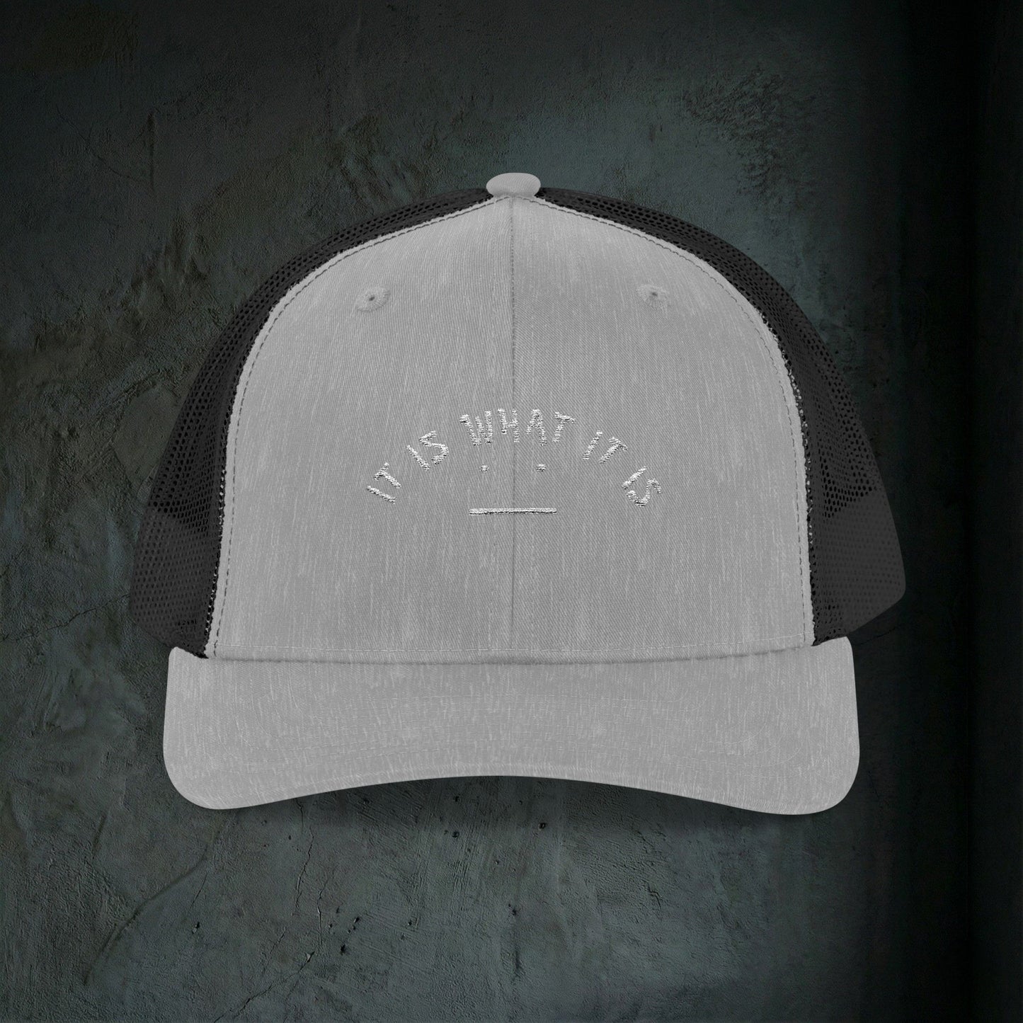 'It Is What It Is' Snapback Trucker Cap