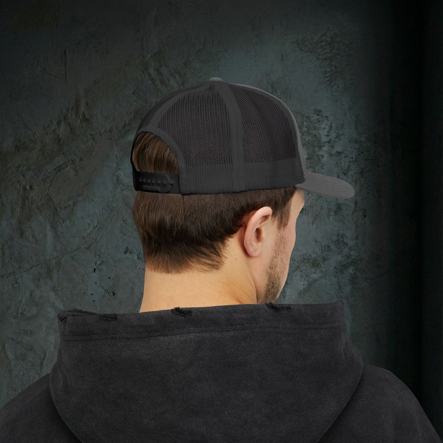 Living vs Existing - Premium Doomer Trucker Hat (Snapback)