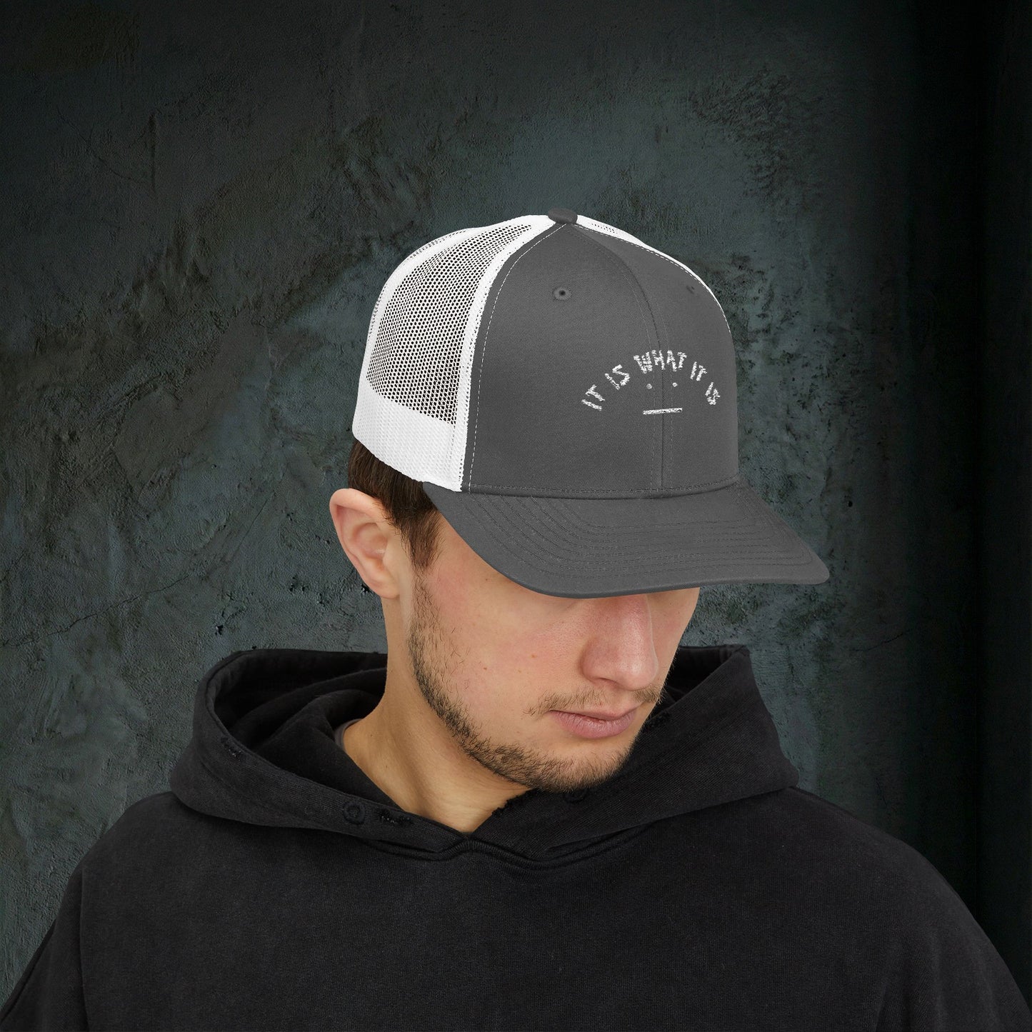 'It Is What It Is' Snapback Trucker Cap