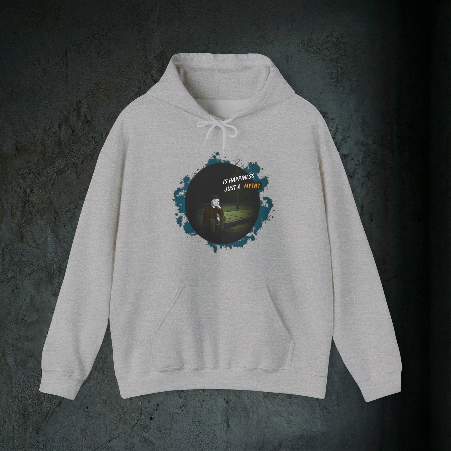 Is Happiness Just A Myth? - Premium Graphic Hoodie