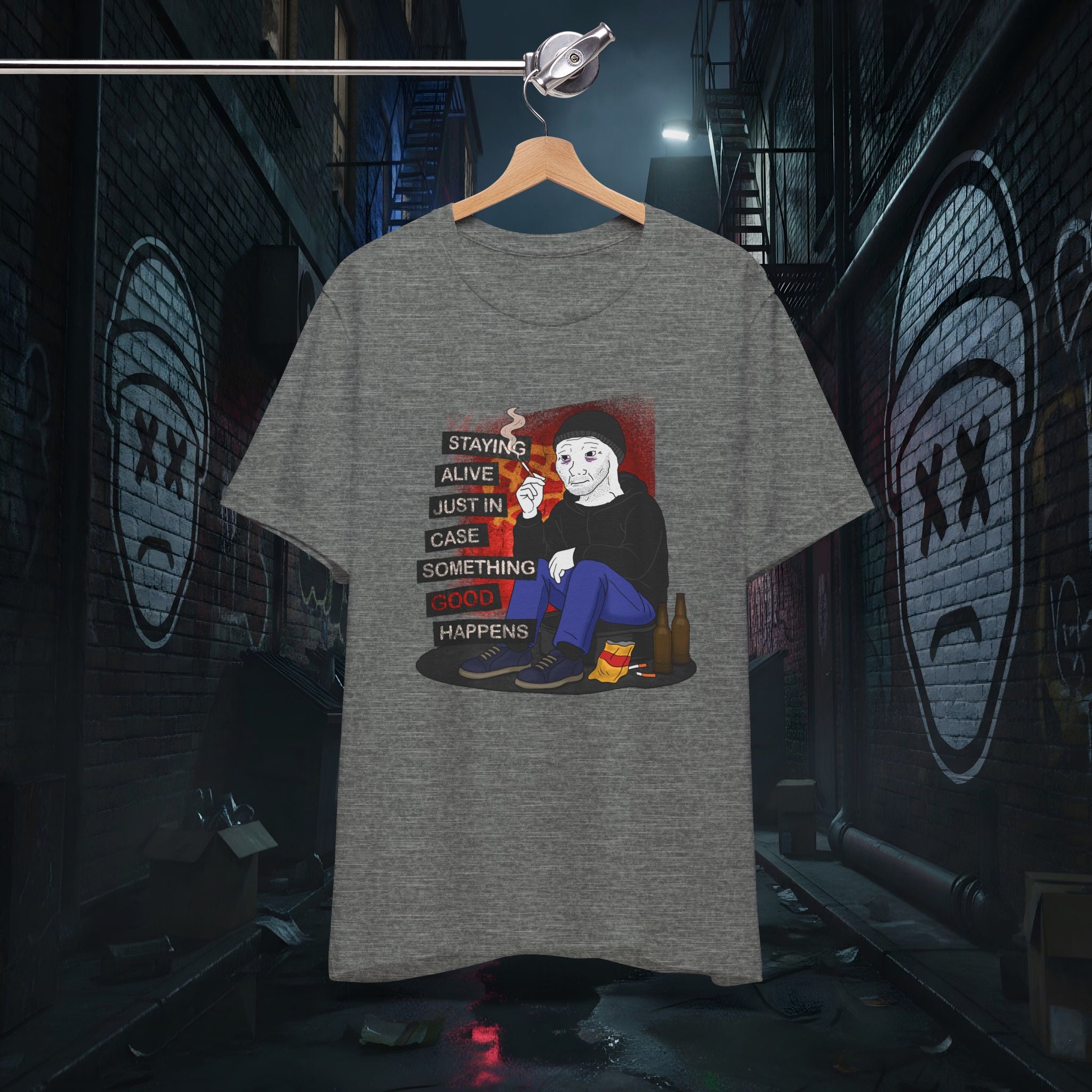 The Survival Instinct Premium Graphic Tee