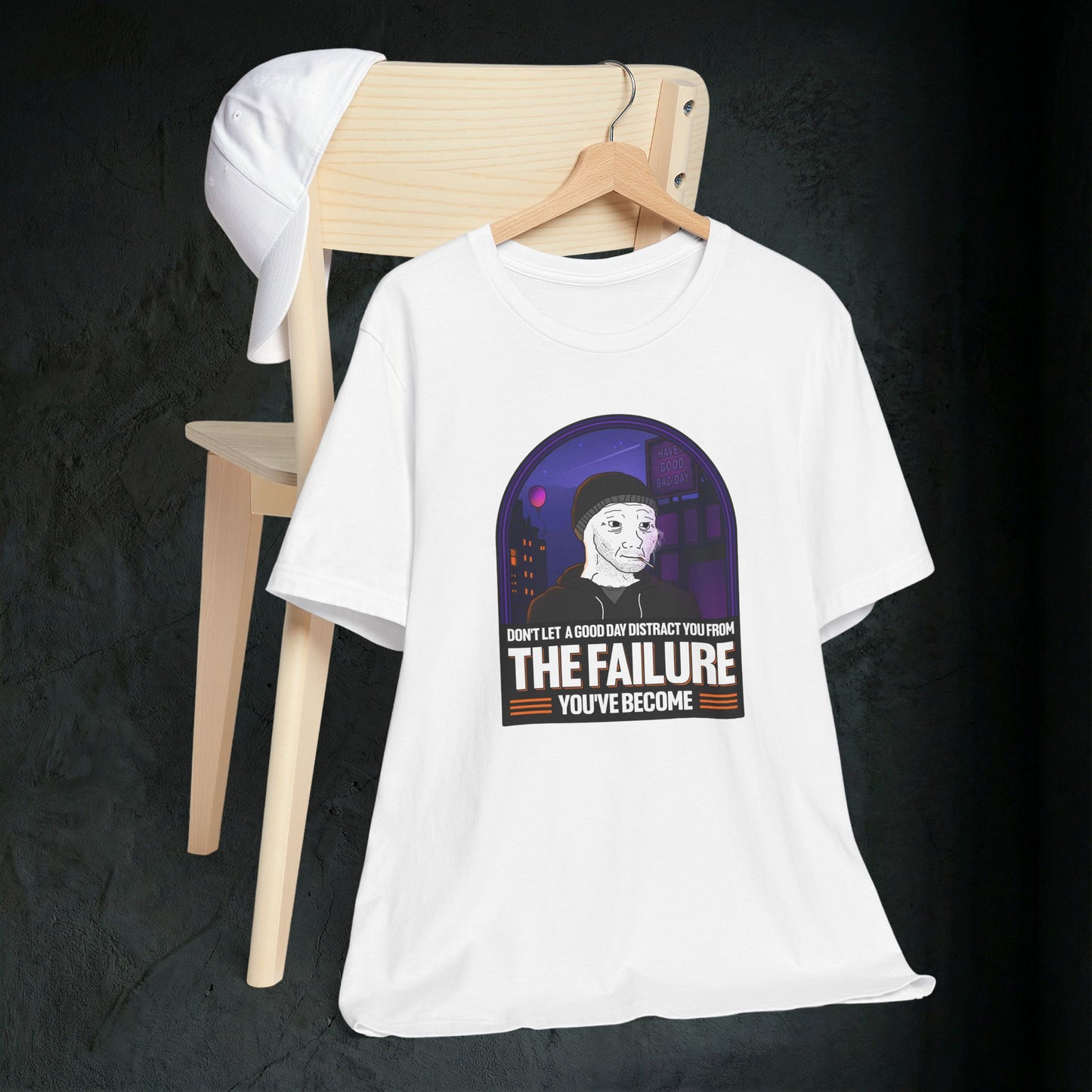 The Failure - Premium Graphic Tee (Doomer Aesthetic)