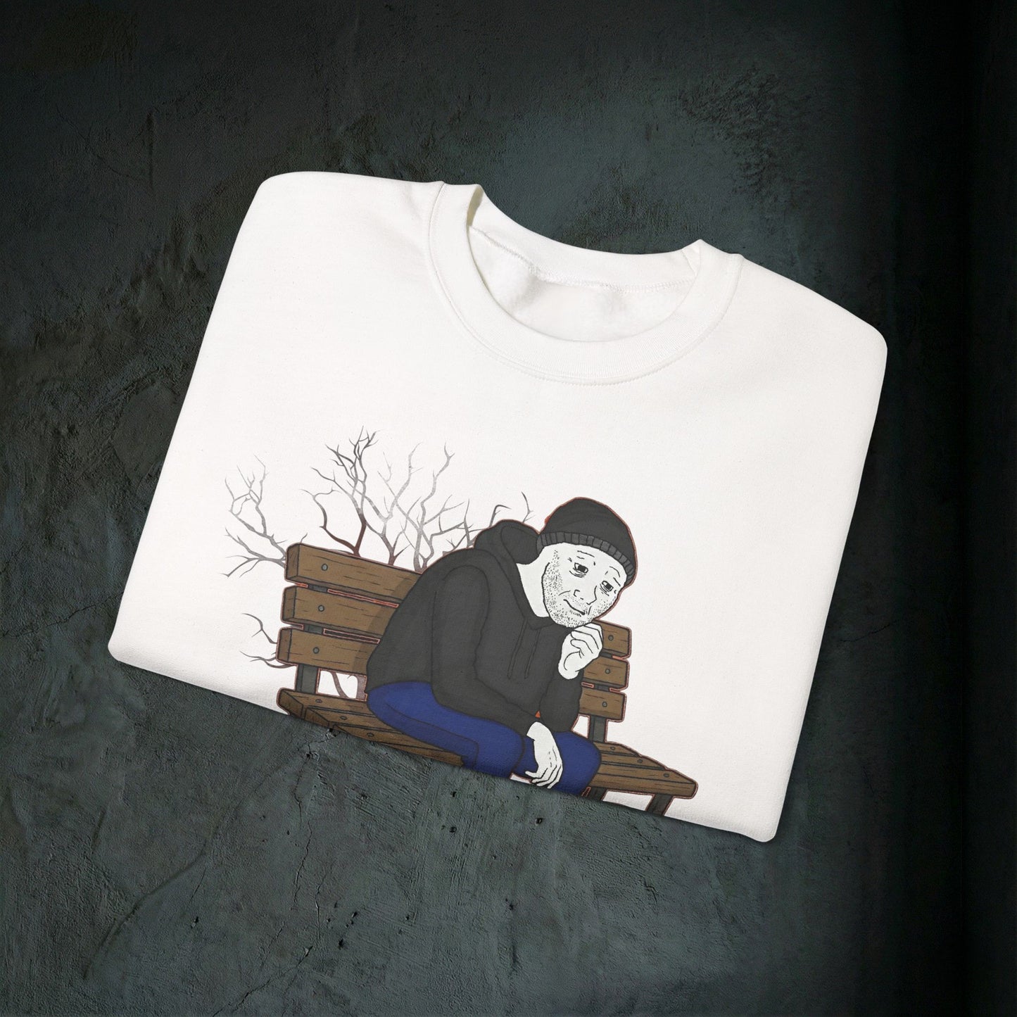 Sit Back And Accept The Defeat - Graphic Sweatshirt