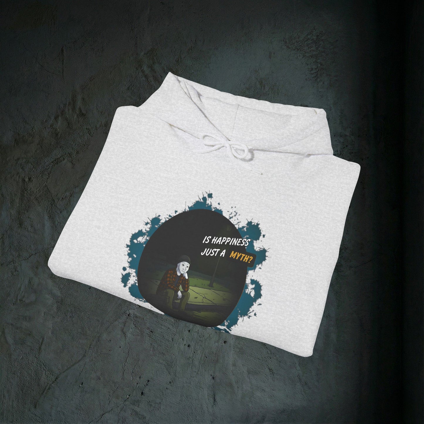 Is Happiness Just A Myth? - Premium Graphic Hoodie