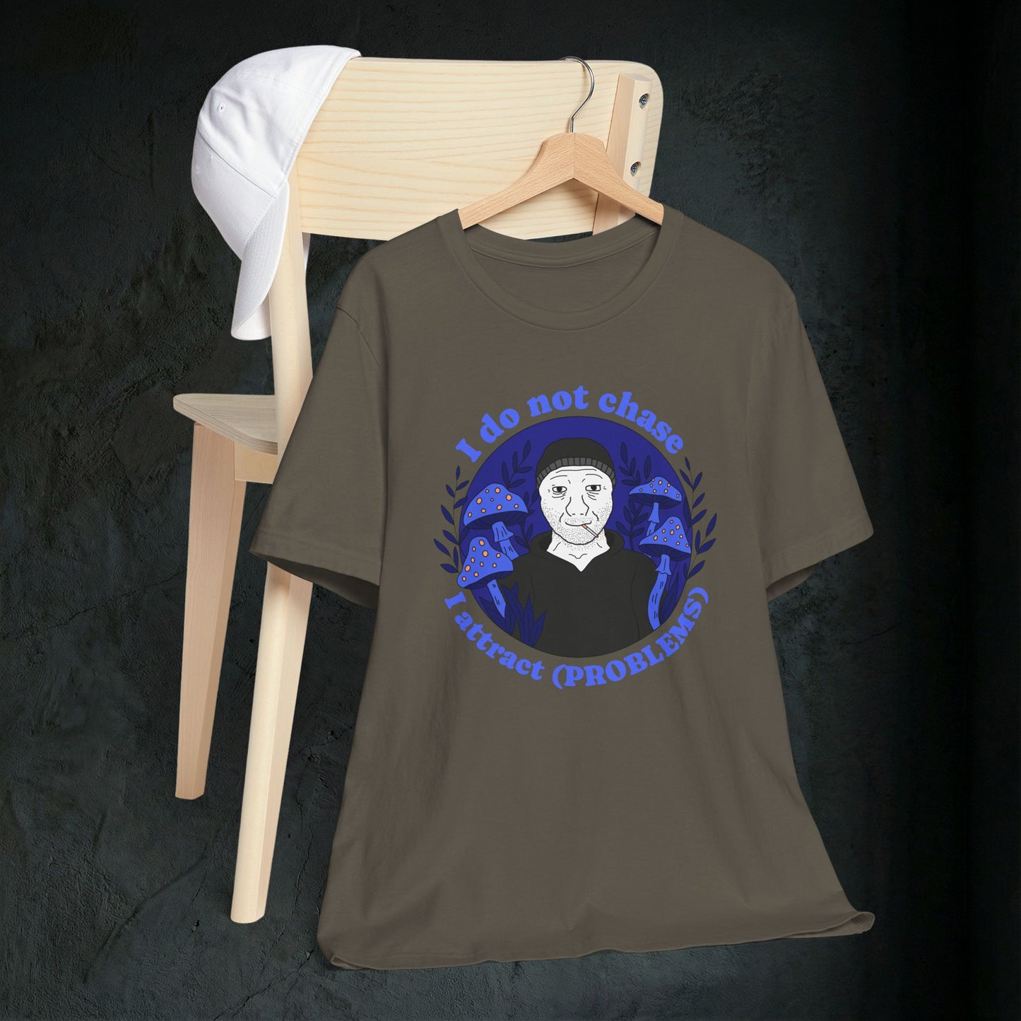 The Problem Magnet - Premium Graphic Tee (Doomer Aesthetic)