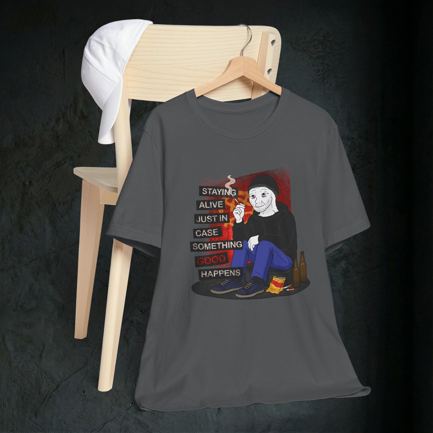 The Survival Instinct Premium Graphic Tee