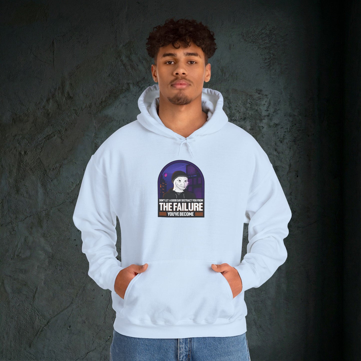 The Failure - Premium Graphic Hoodie (Doomer Aesthetic)