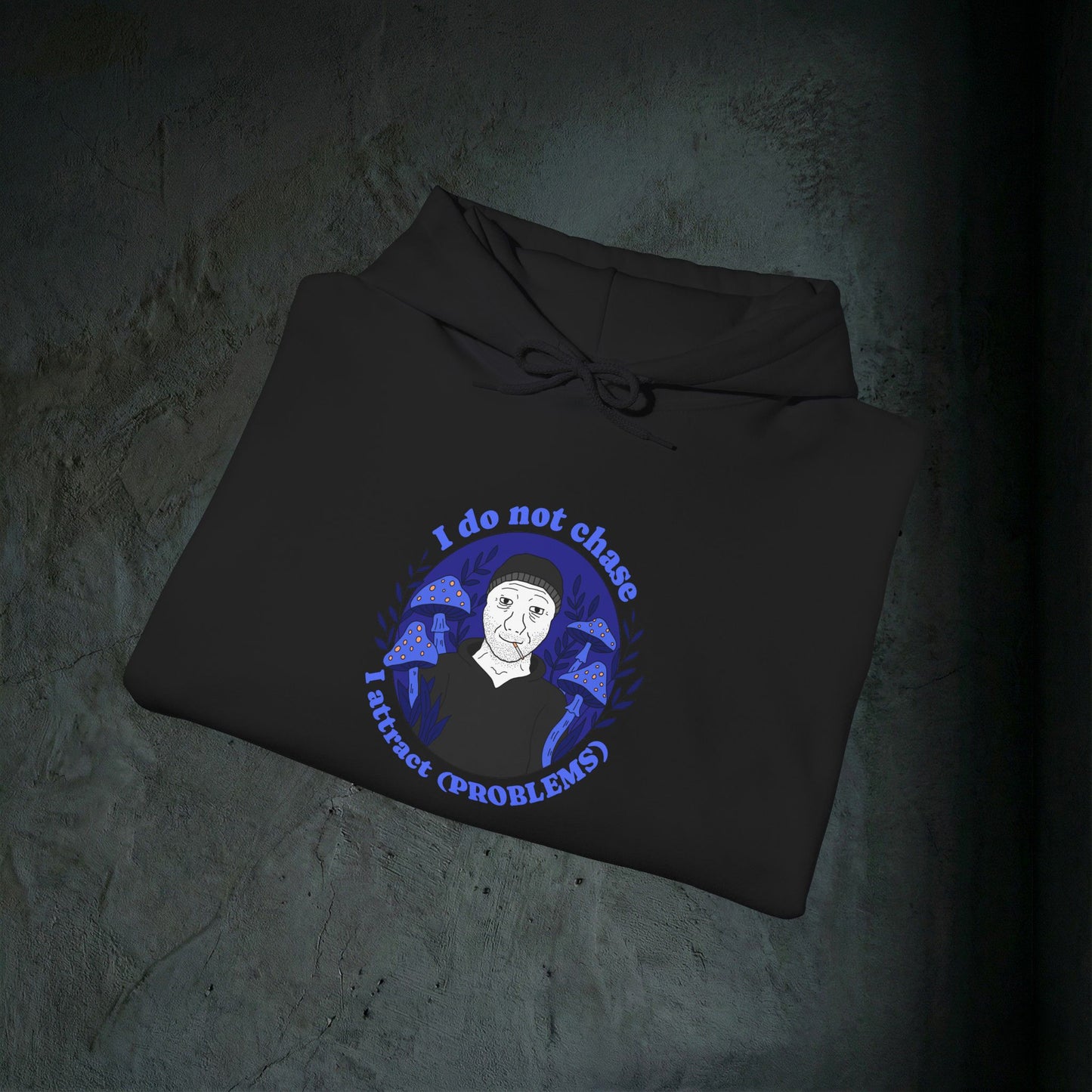 The Problem Magnet - Premium Graphic Hoodie (Doomer Aesthetic)