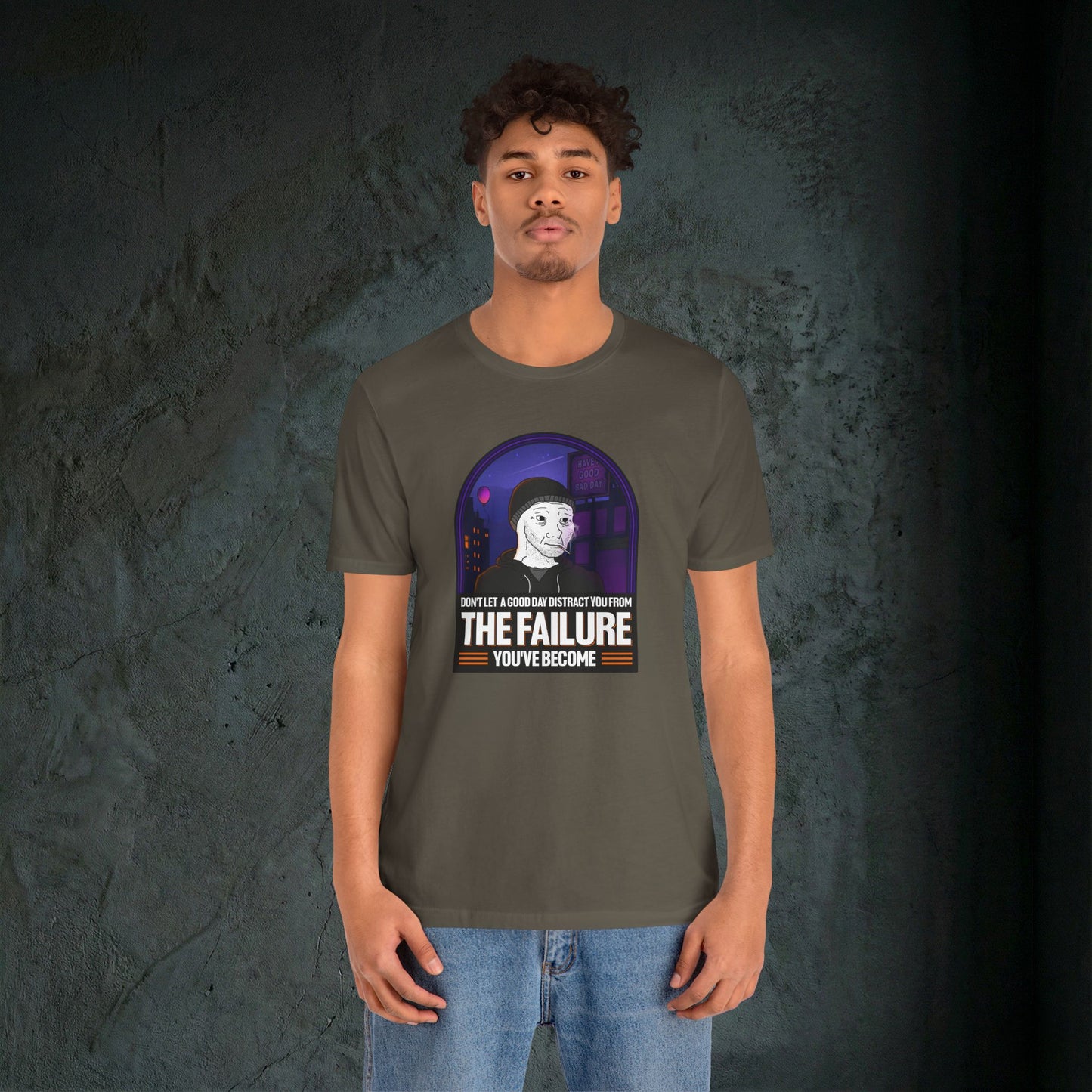 The Failure - Premium Graphic Tee (Doomer Aesthetic)