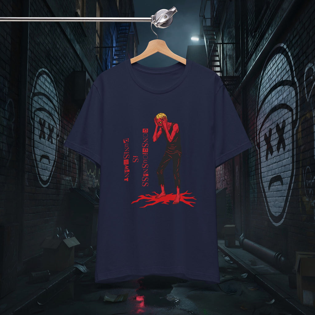 Consciousness Is Punishment - Dark Graphic Tee