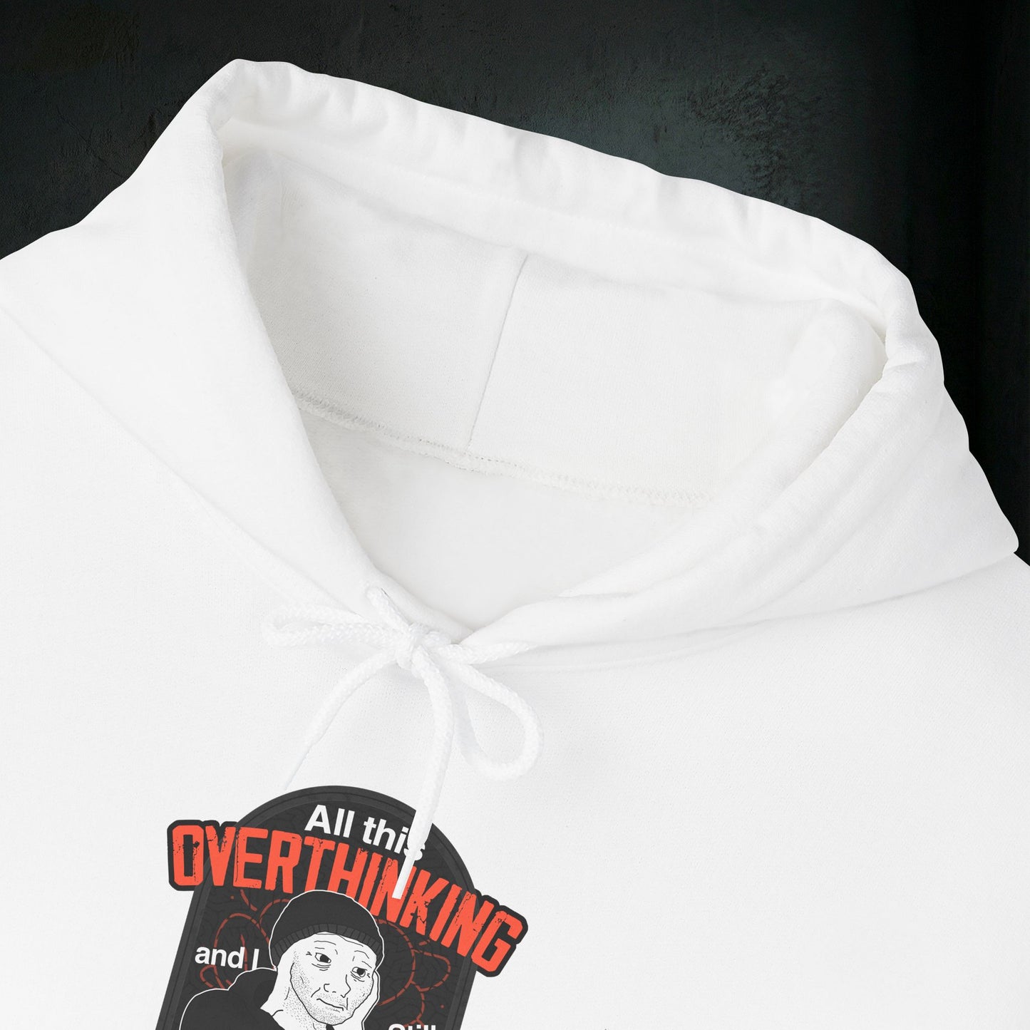All This Overthinking - Graphic Hoodie