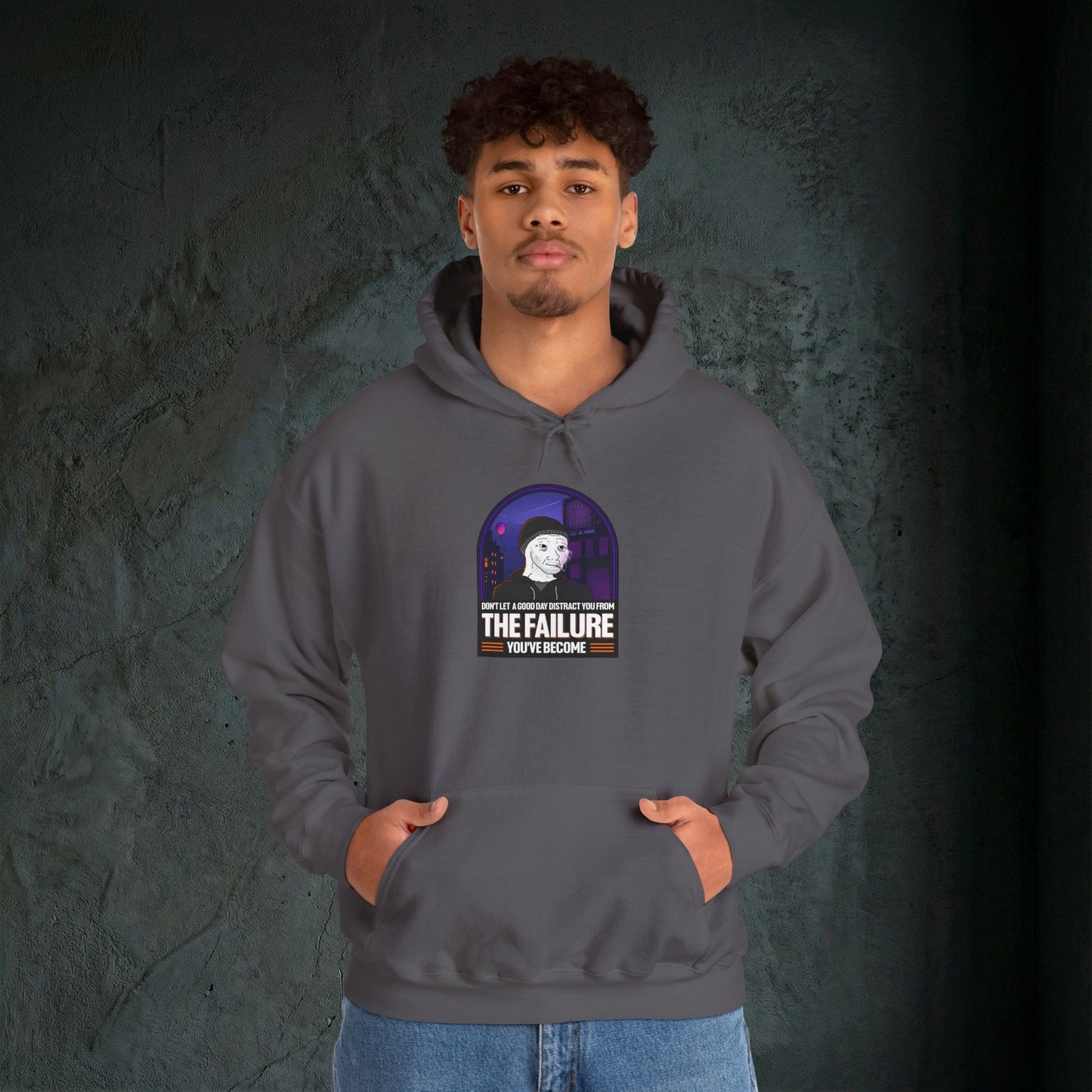 The Failure - Premium Graphic Hoodie (Doomer Aesthetic)