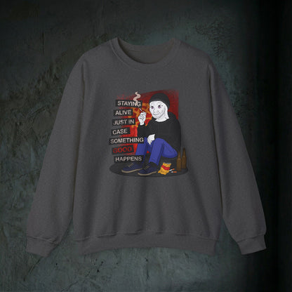 The Survival Instinct Graphic Sweatshirt