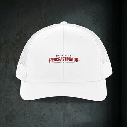 Certified Procrastinator - Premium Doomer Trucker Hat