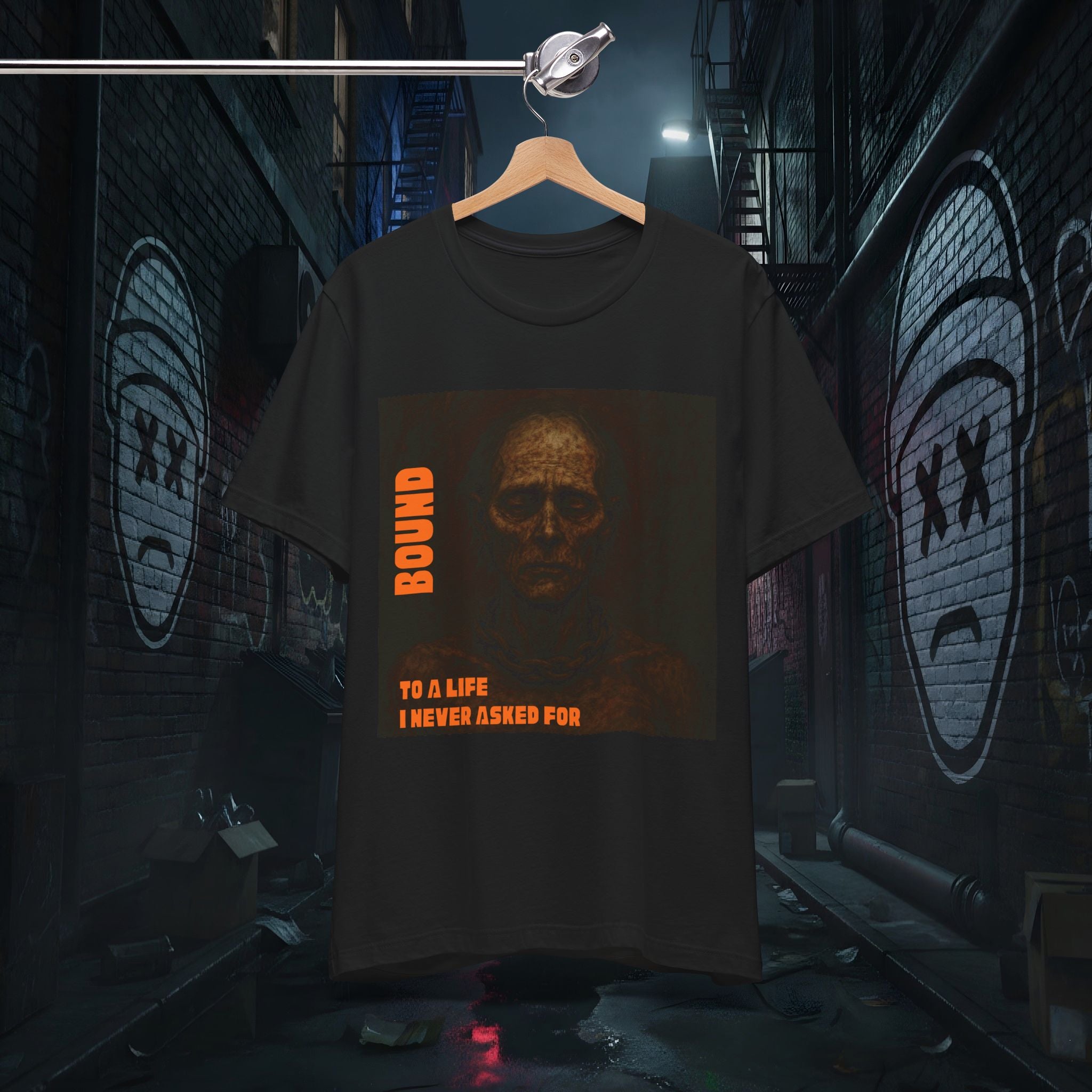 Bound to a Life I Never Asked For - Dark Graphic Tee