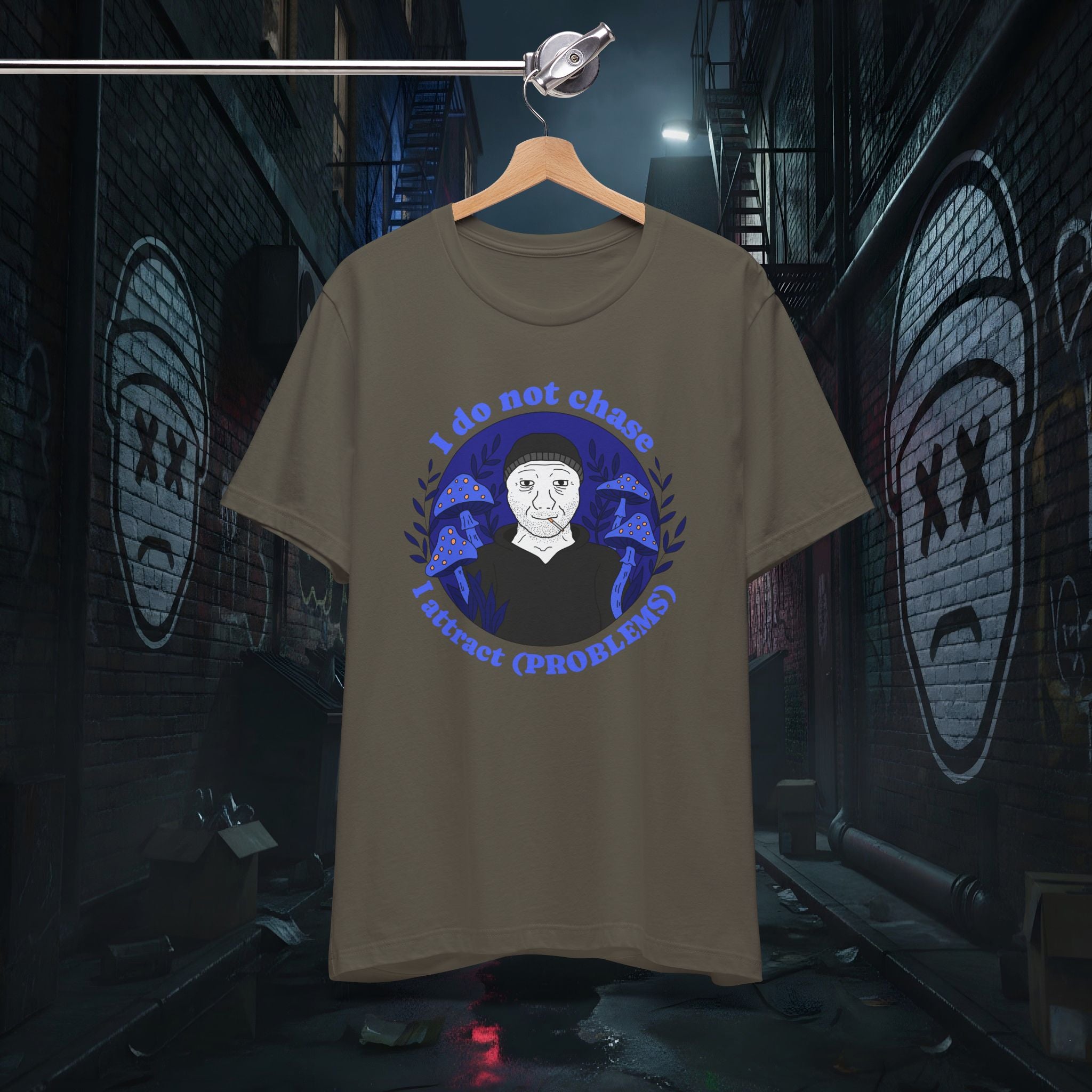 The Problem Magnet - Premium Graphic Tee (Doomer Aesthetic)