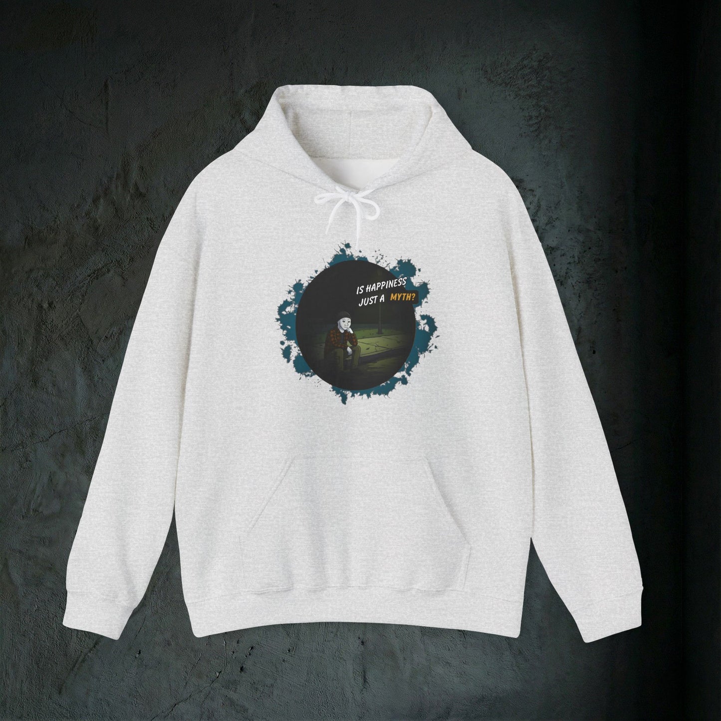 Is Happiness Just A Myth? - Premium Graphic Hoodie