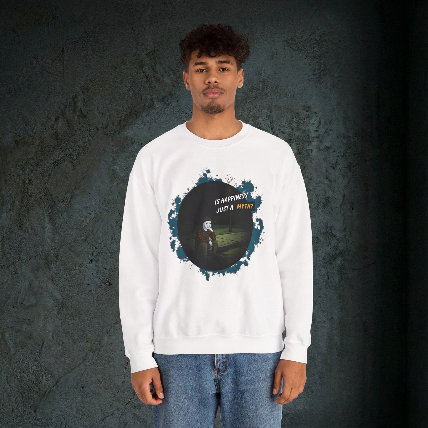 Is Happiness Just A Myth? - Graphic Sweatshirt