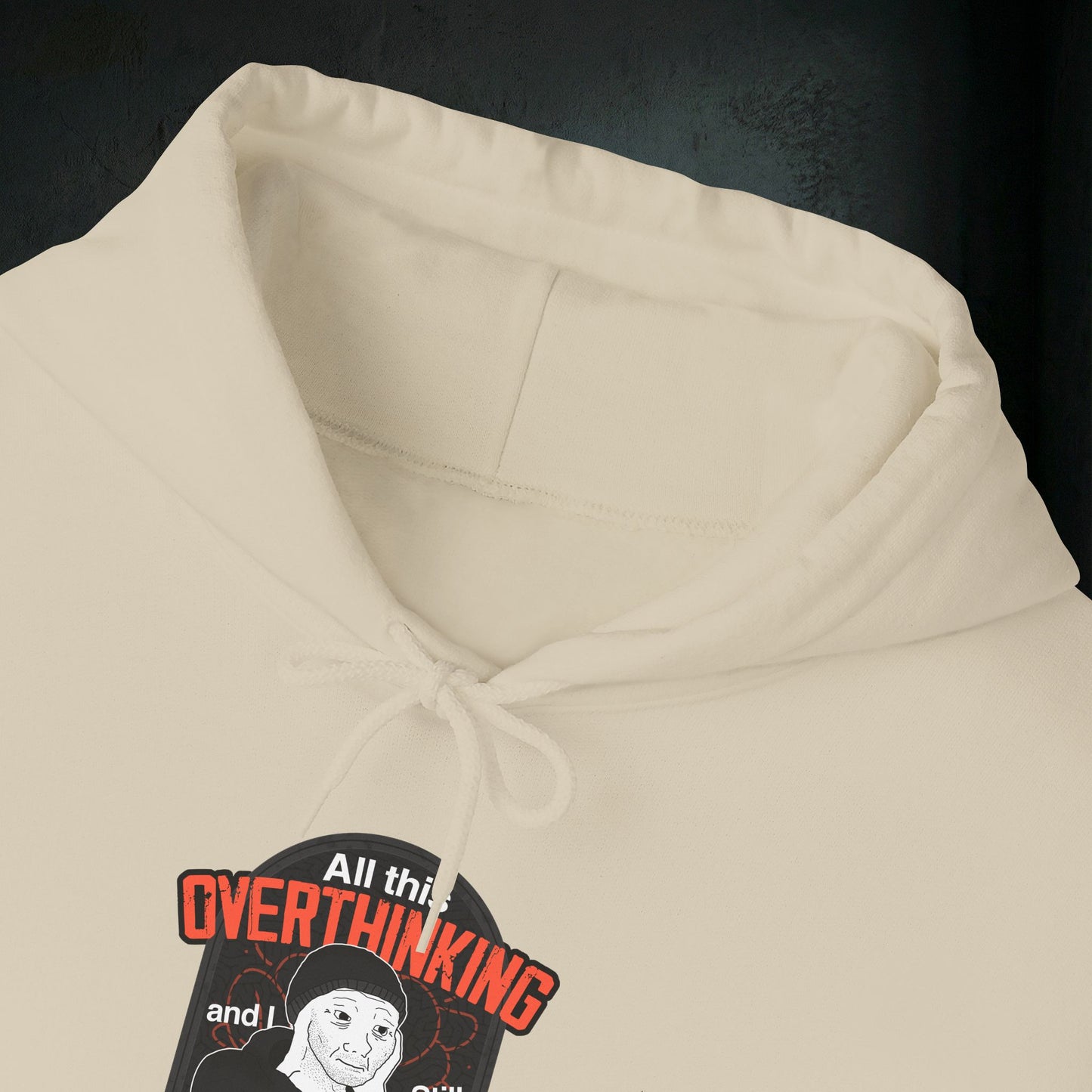 All This Overthinking - Graphic Hoodie