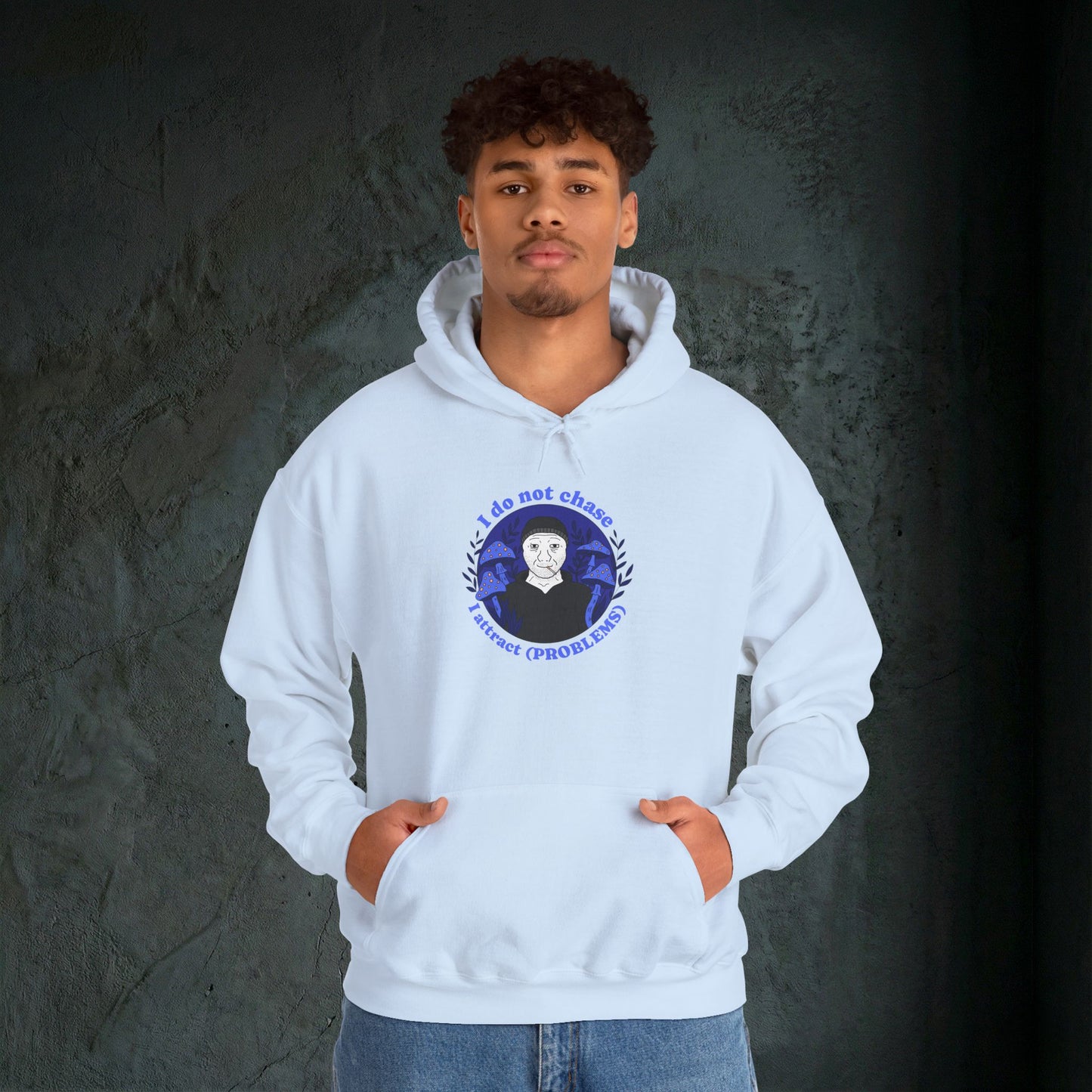 The Problem Magnet - Premium Graphic Hoodie (Doomer Aesthetic)