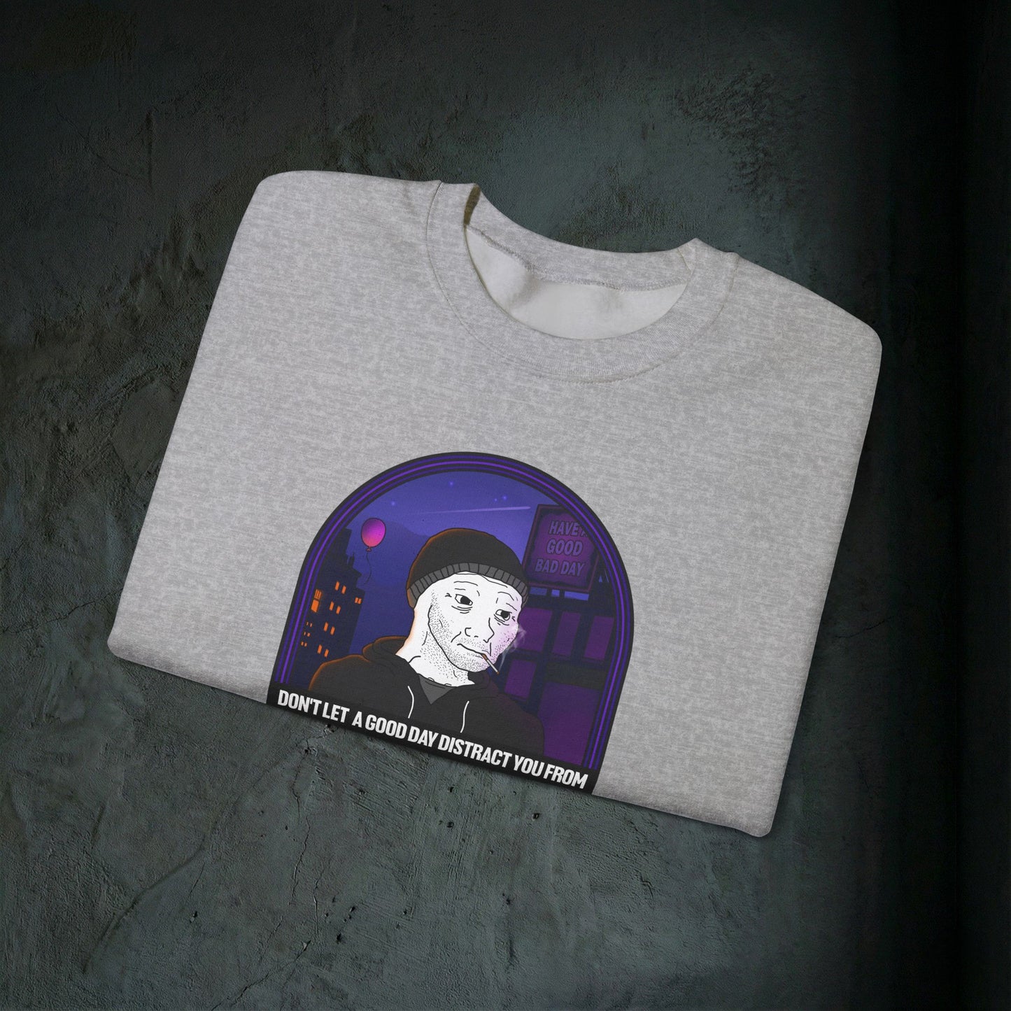 The Failure - Graphic Sweatshirt (Doomer Aesthetic)