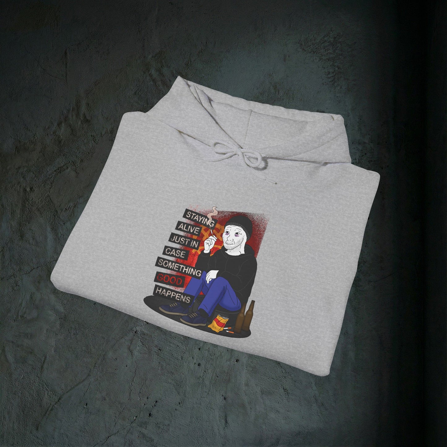 The Survival Instinct Premium Graphic Hoodie