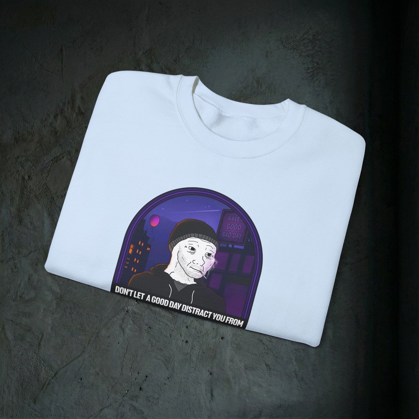 The Failure - Graphic Sweatshirt (Doomer Aesthetic)